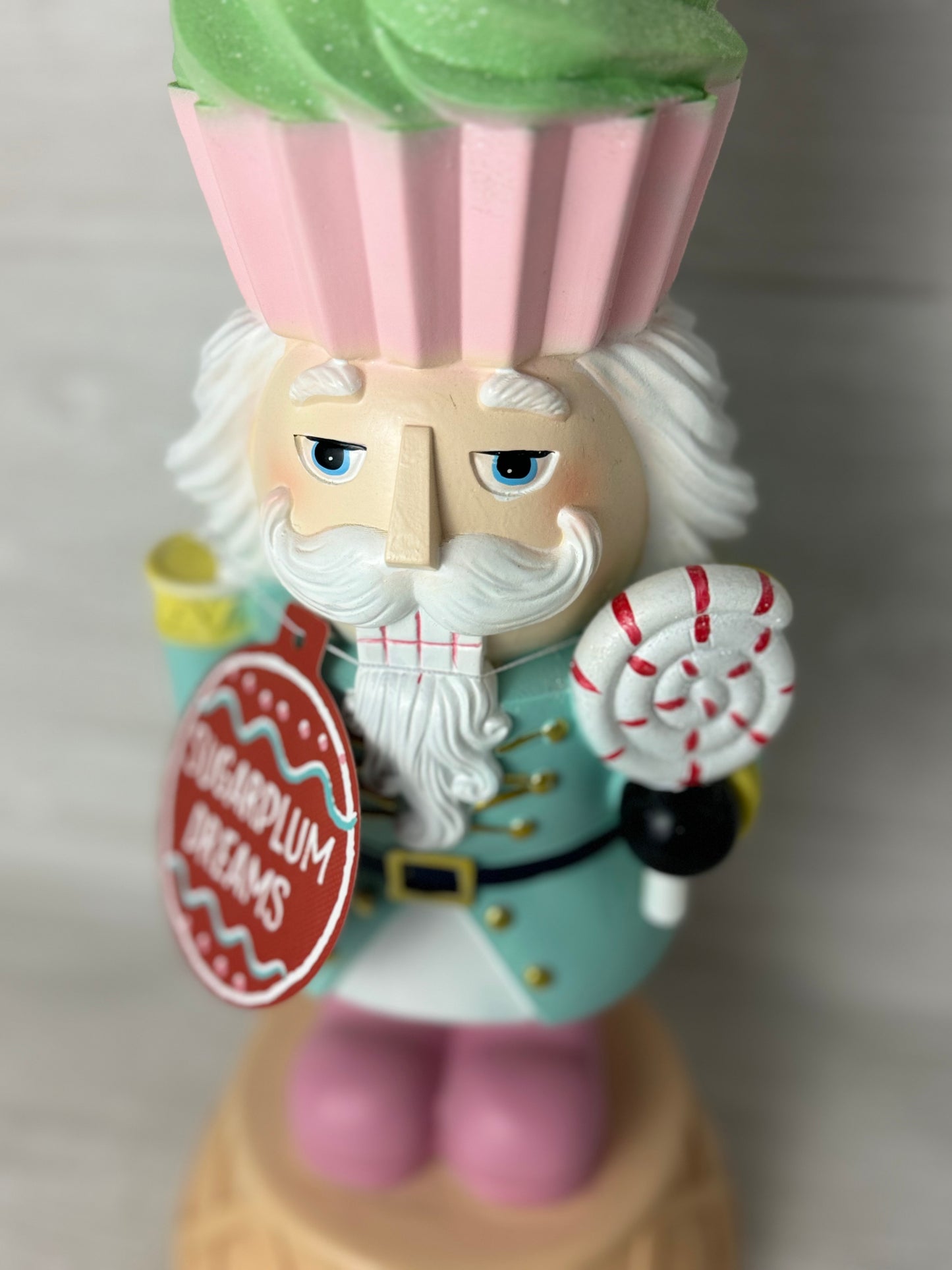 Sugar Plum Cupcake Nutcracker 18"