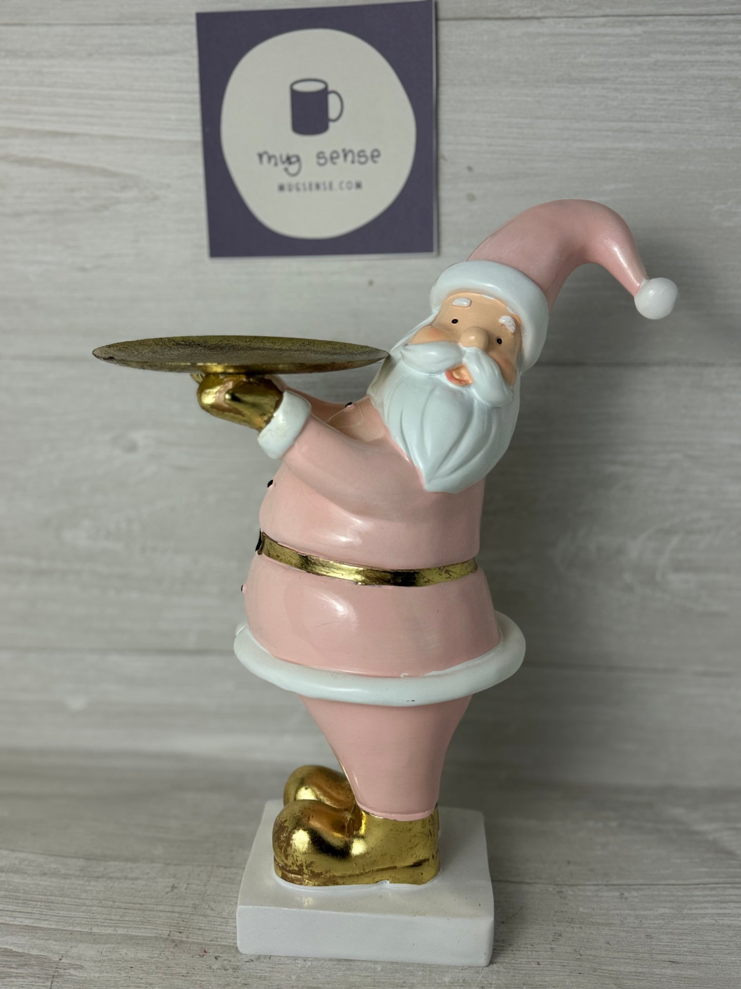 Whimsical Pink Santa Server