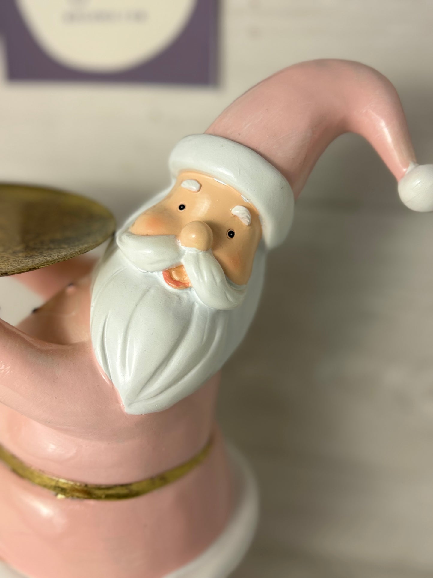 Whimsical Pink Santa Server