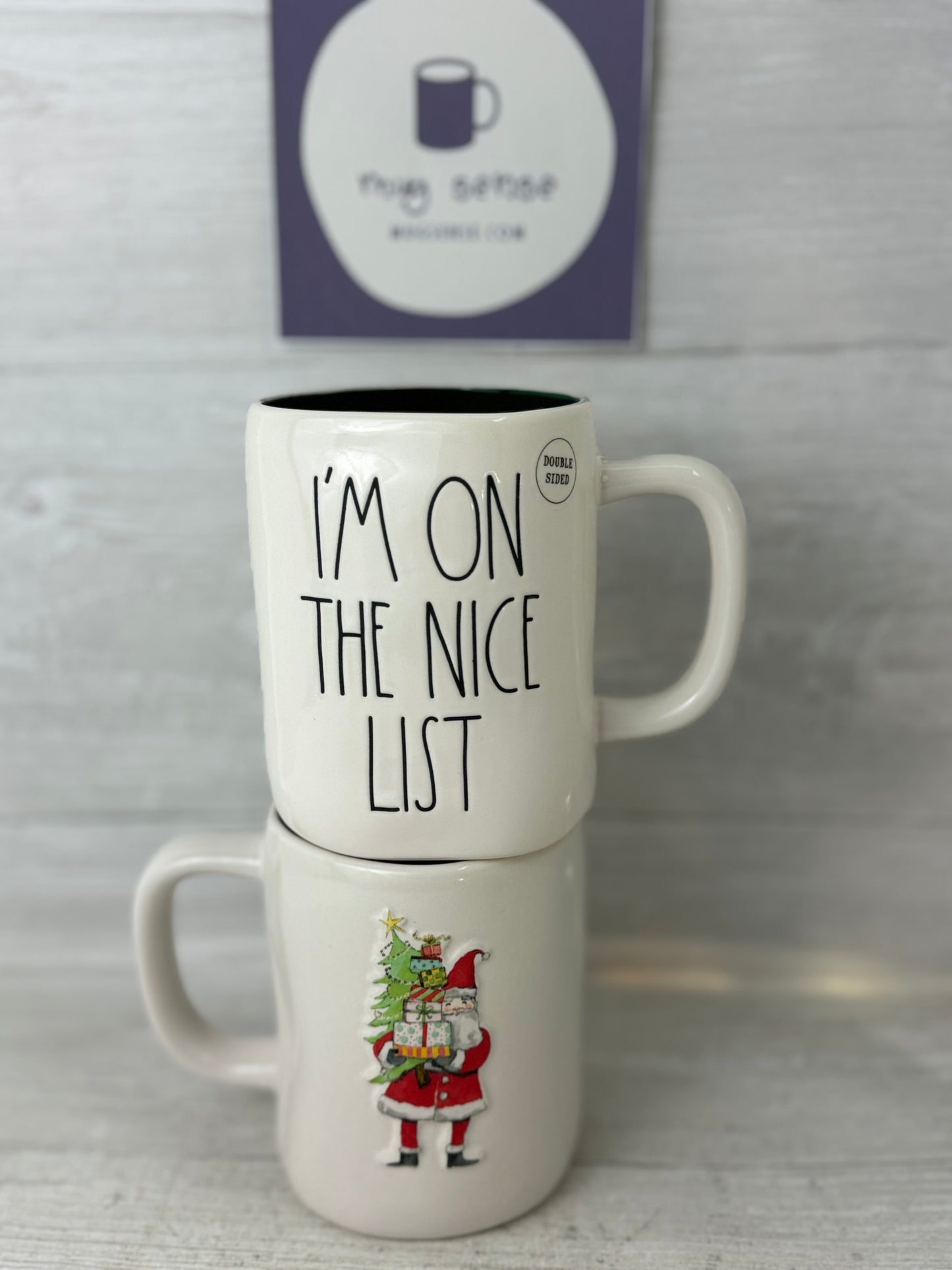 Rae Dunn I'm On The Nice List Mug