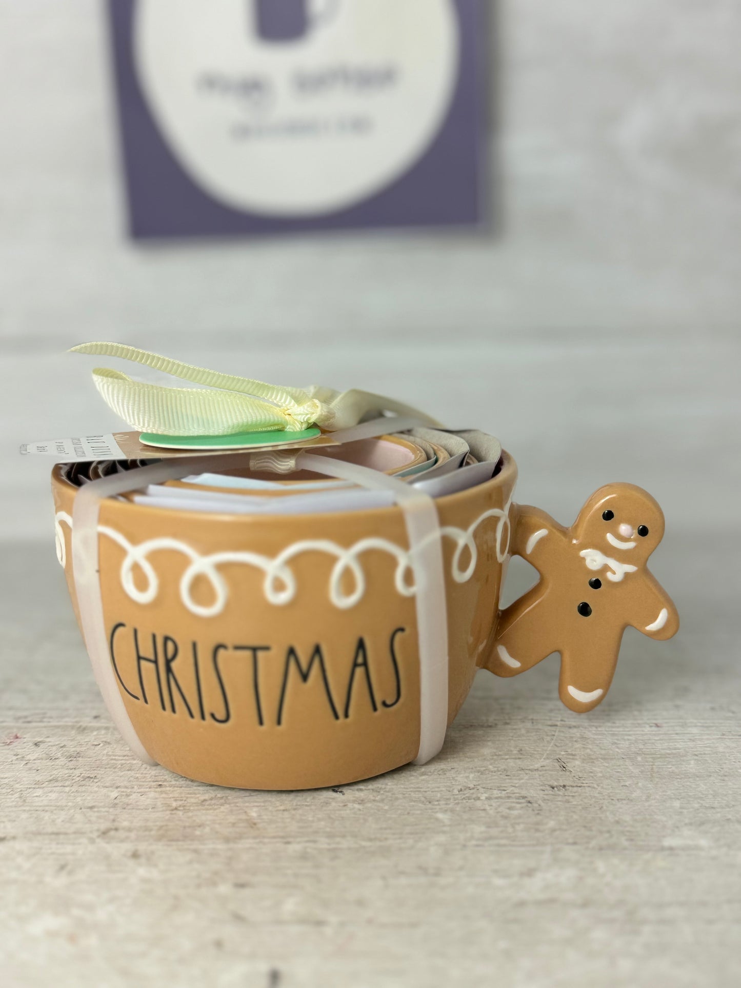 Rae Dunn Gingerbread  Measuring Cups