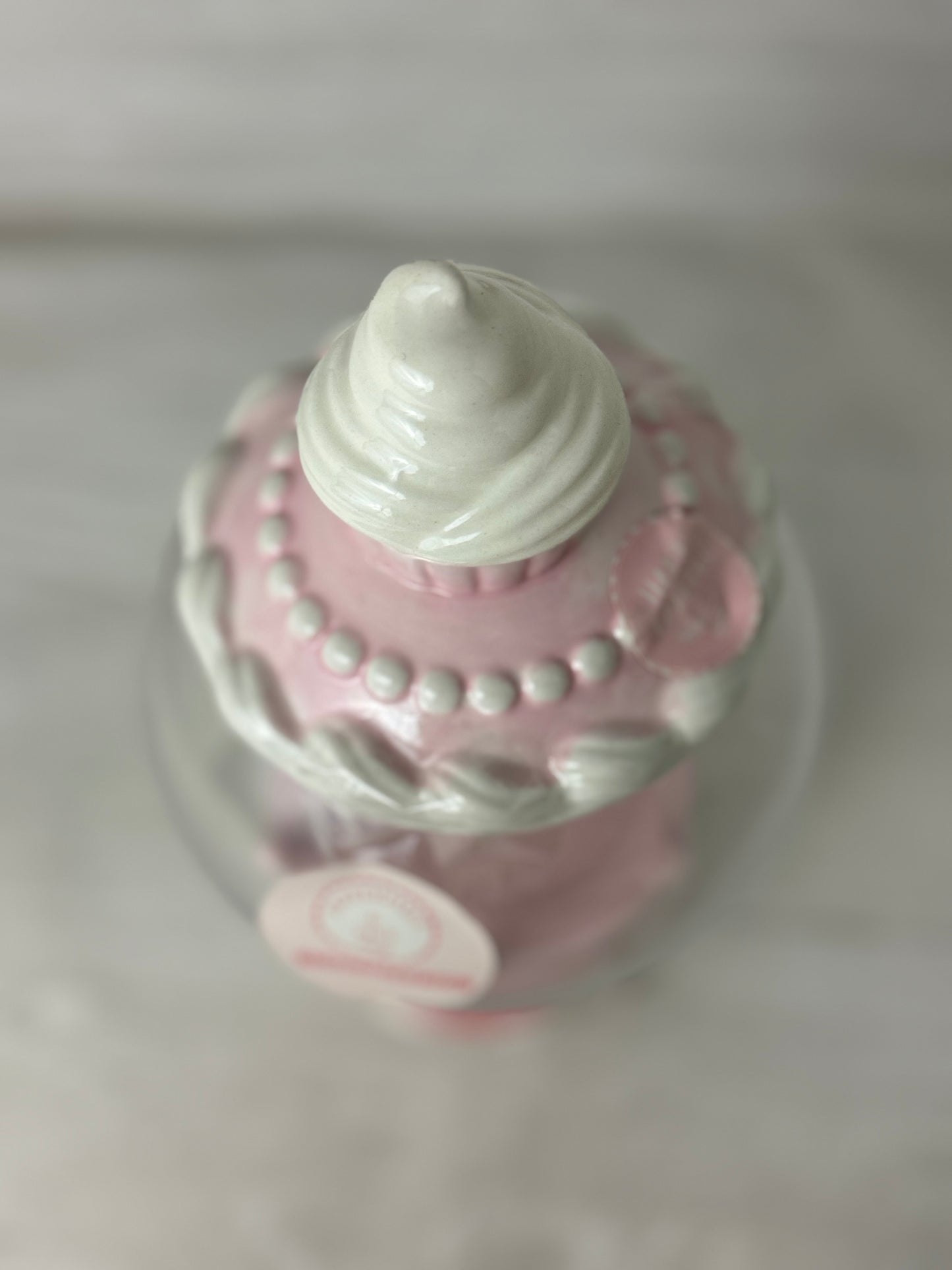 Peppermint & Pine Pink Nutcracker Candy Jar