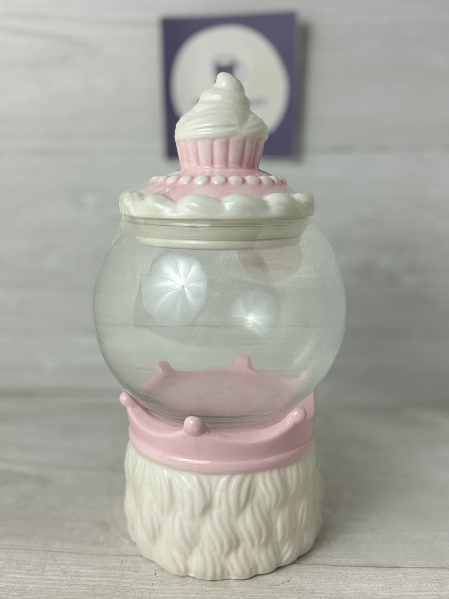 Peppermint & Pine Pink Nutcracker Candy Jar