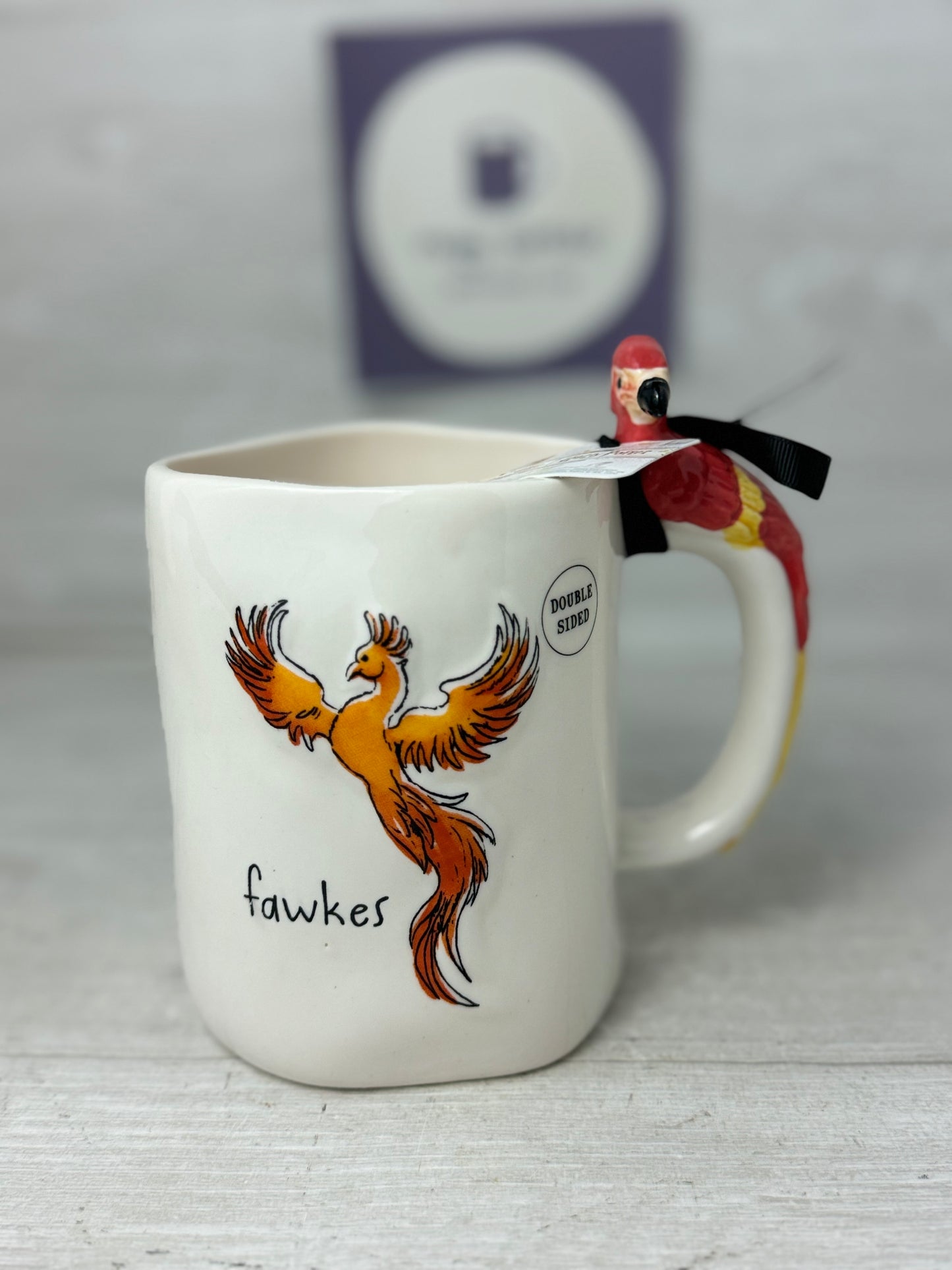 Rae Dunn Harry Potter Hawkes Mug