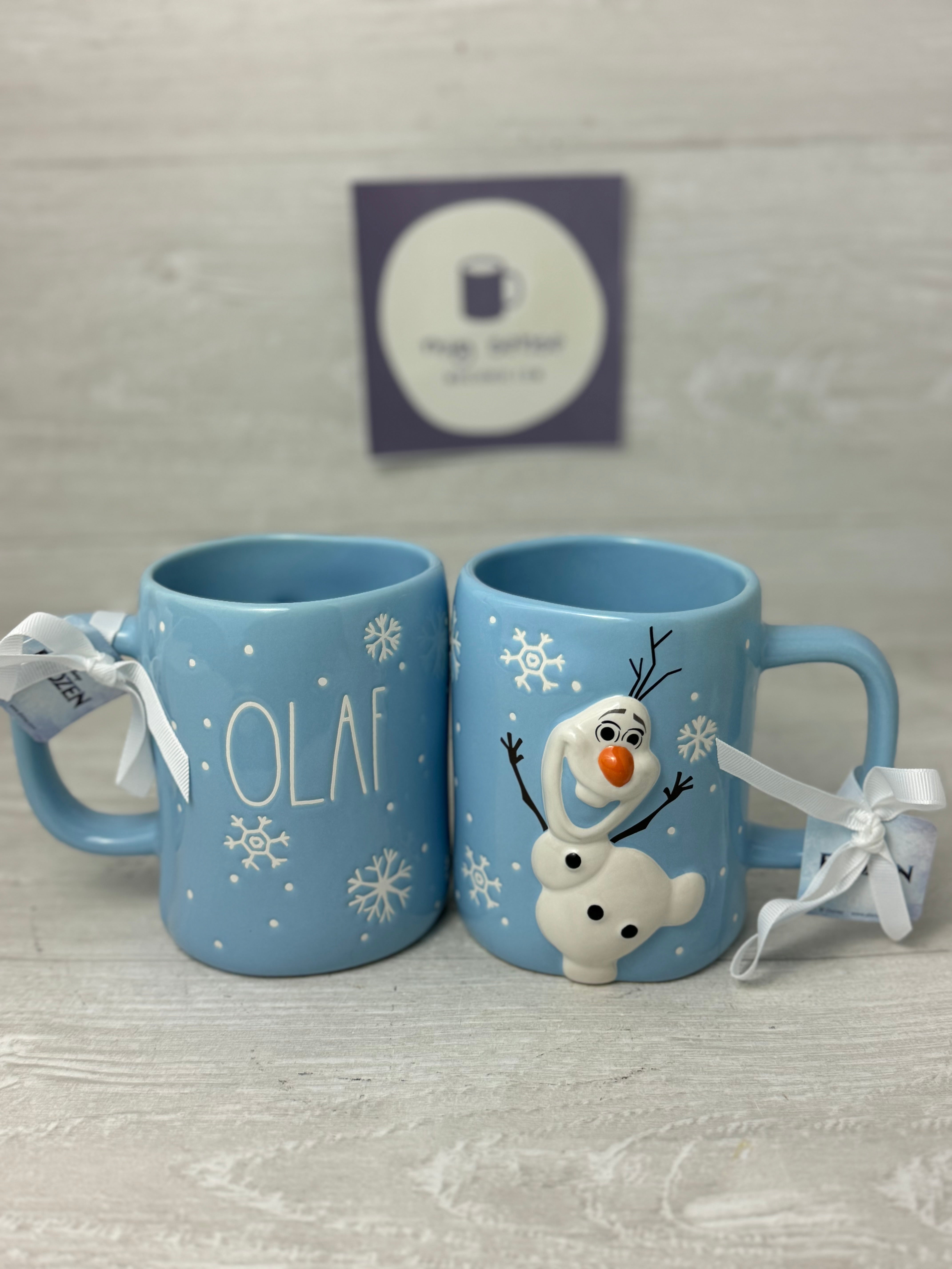 Rae Dunn selling Olaf Set