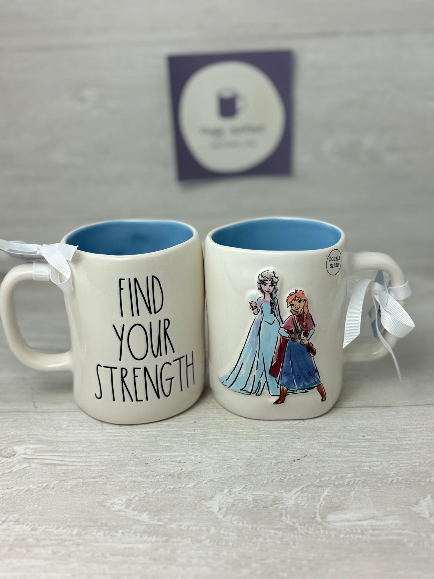 Rae Dunn Frozen's Find Your Strength Mug