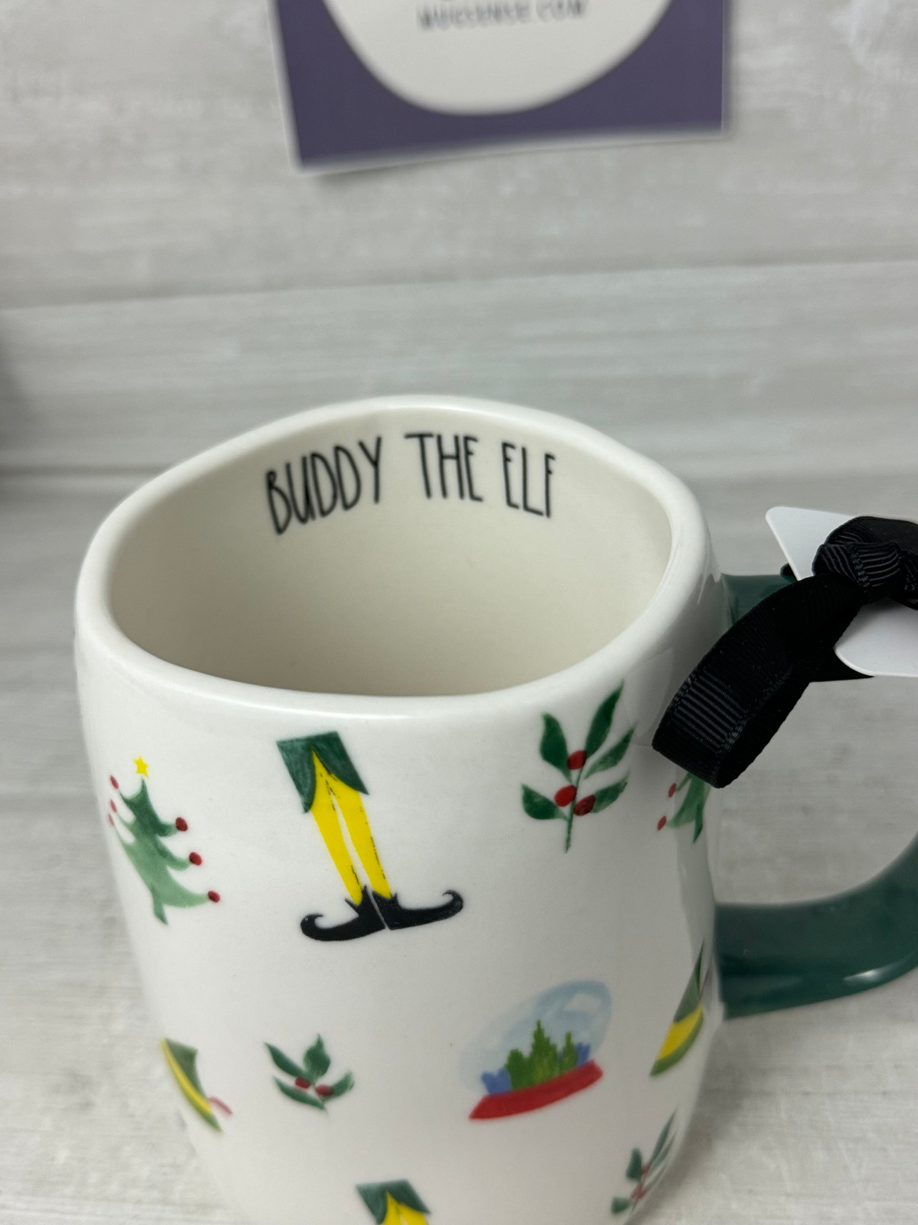 2021 Rae Dunn Papa Elf & Buddy popular The Elf mugs