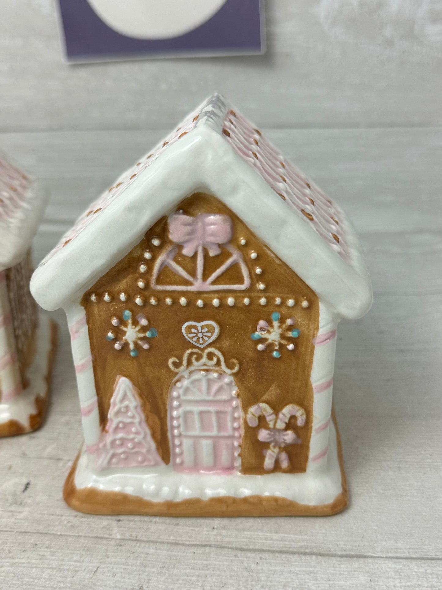 Gingerbread House Soap Dispenser & Sponge Holder Set