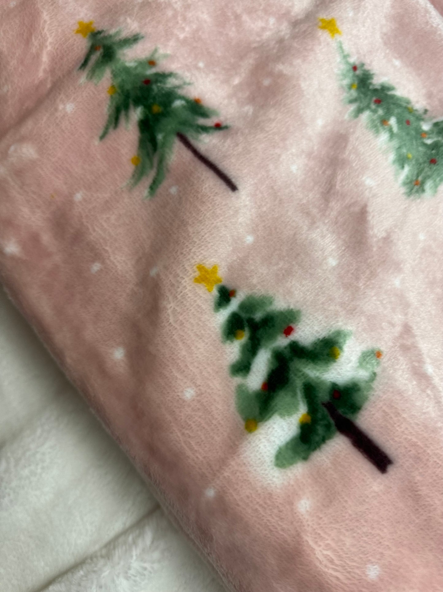 Berkshire Pink Tree Throw Blanket