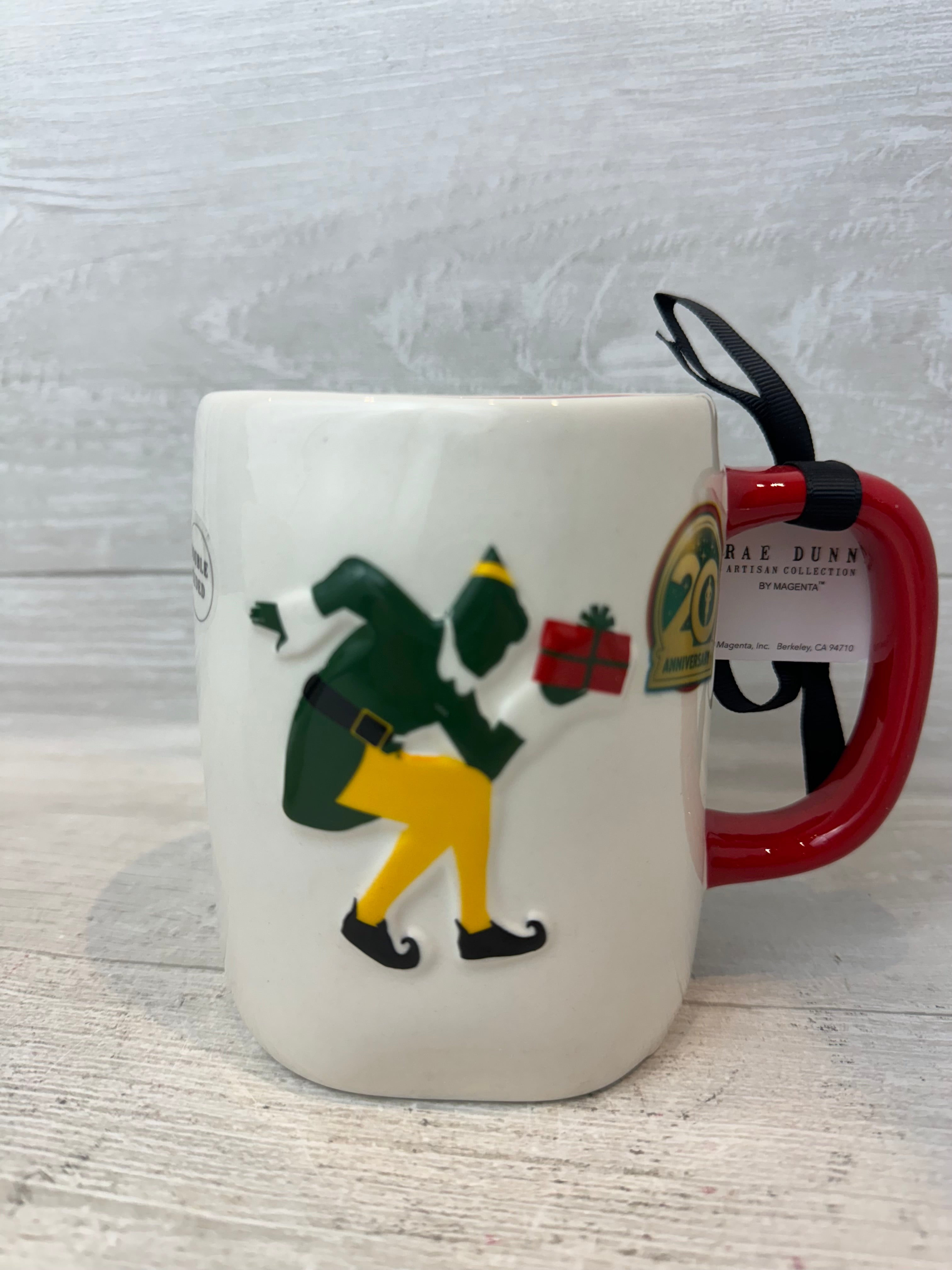 2021 Rae Dunn Papa Elf & Buddy popular The Elf mugs