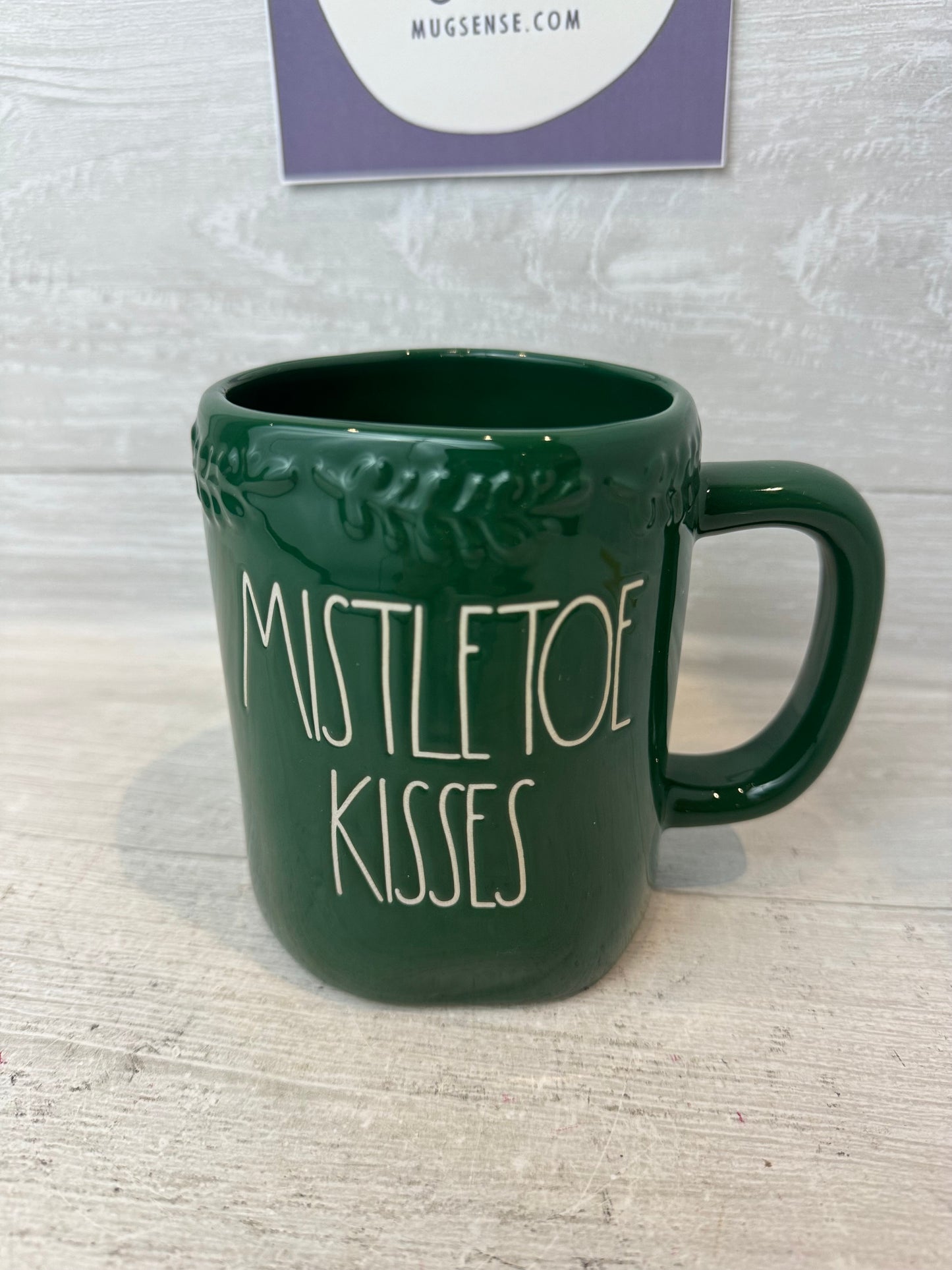 Rae Dunn Mistletoe Kisses Mug