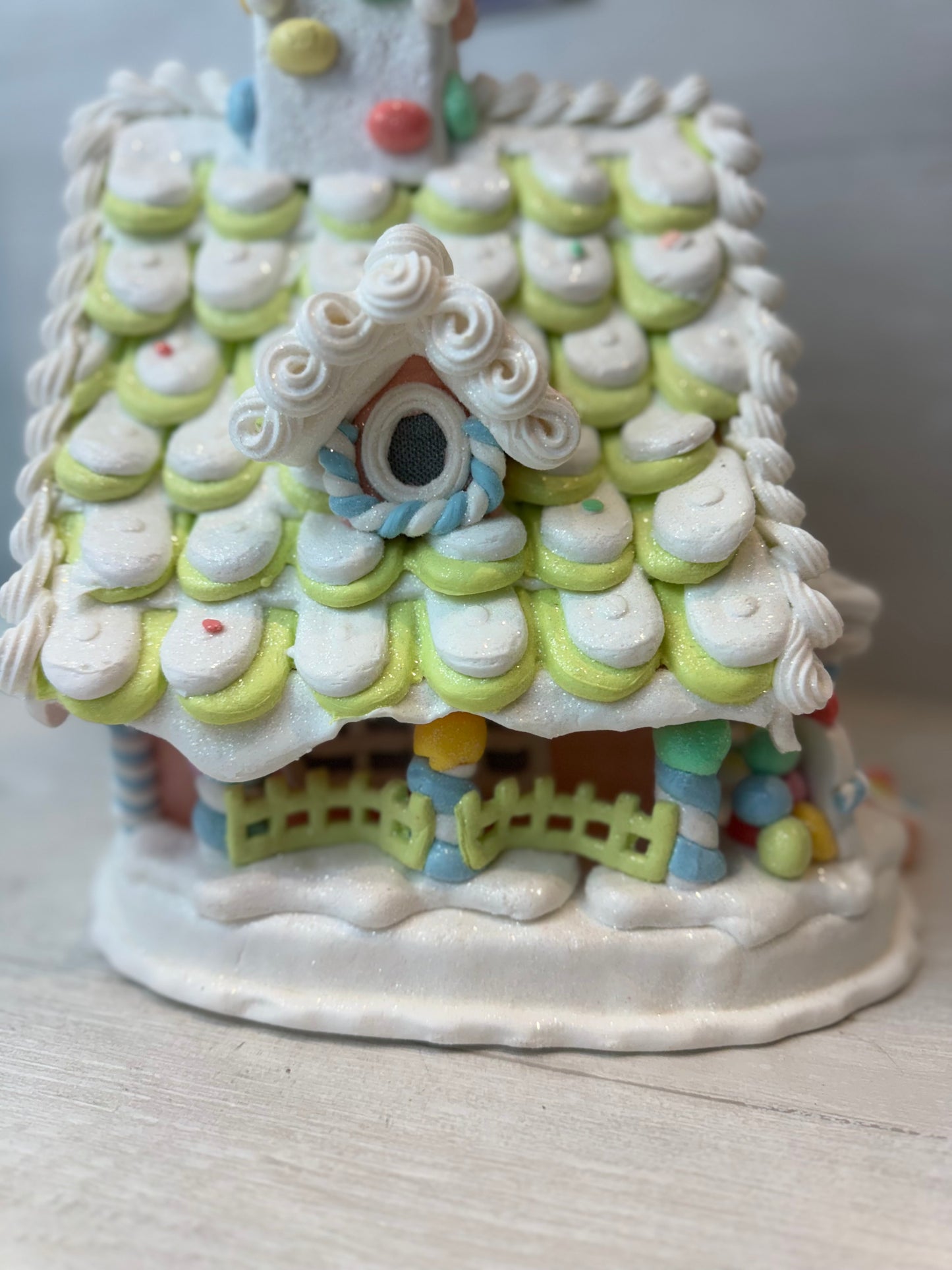 Sugar Cottage Light Up Pastel Gingerbread House