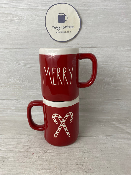 Rae Dunn Merry Mug (Red)