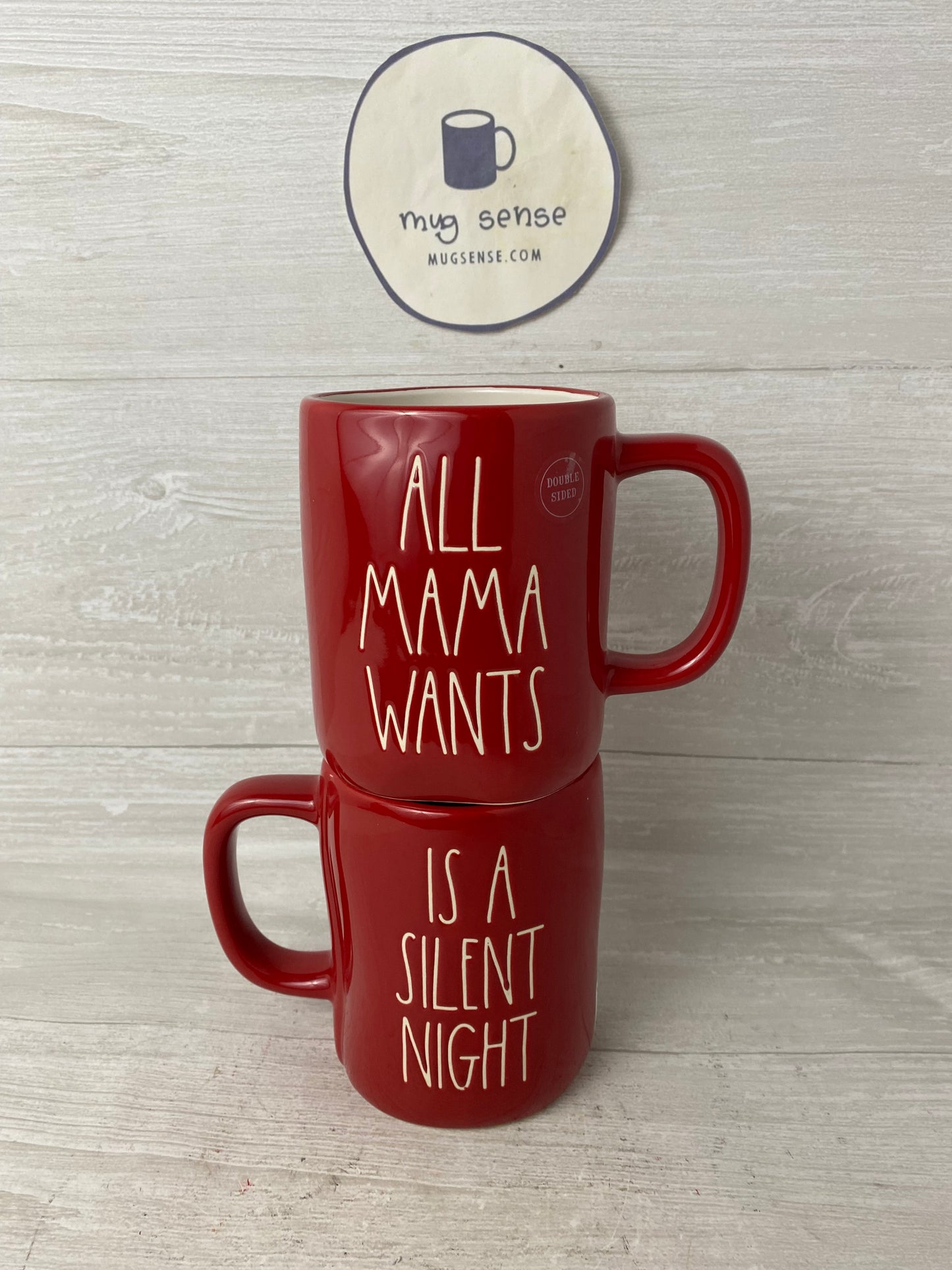 Rae Dunn All Mama Wants Is A Silent Night Mug