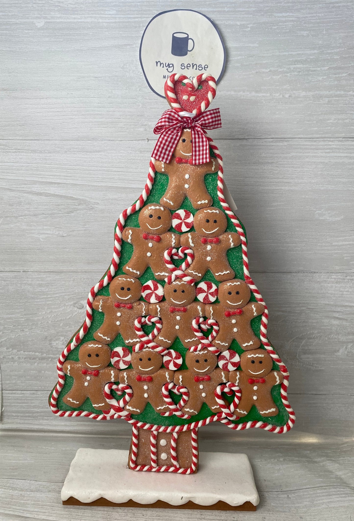 Large Gingerbread Man Tree