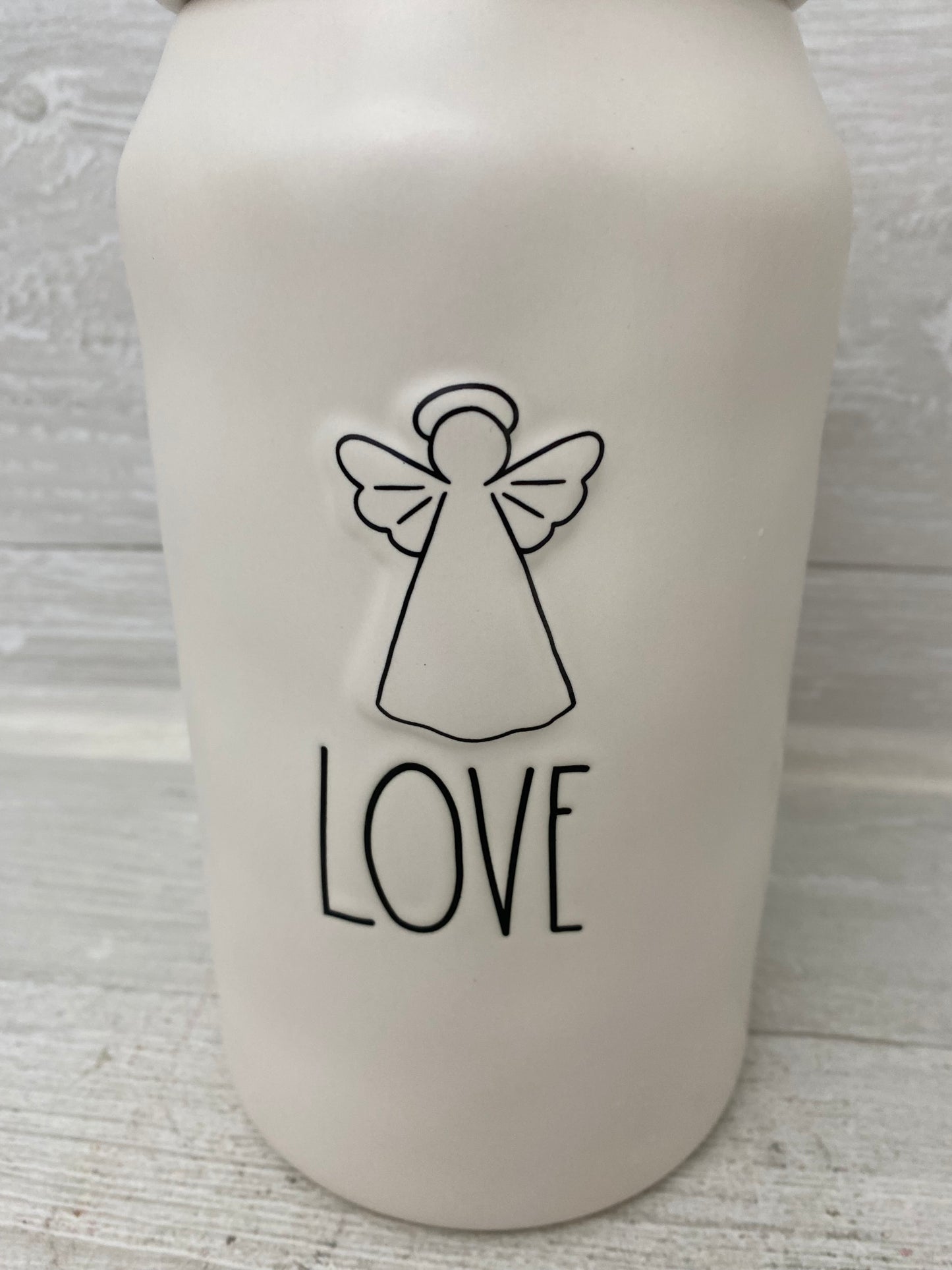 Rae Dunn Love Angel Canister