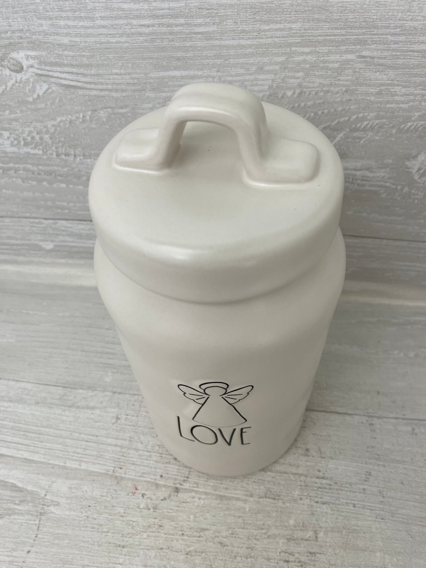 Rae Dunn Love Angel Canister