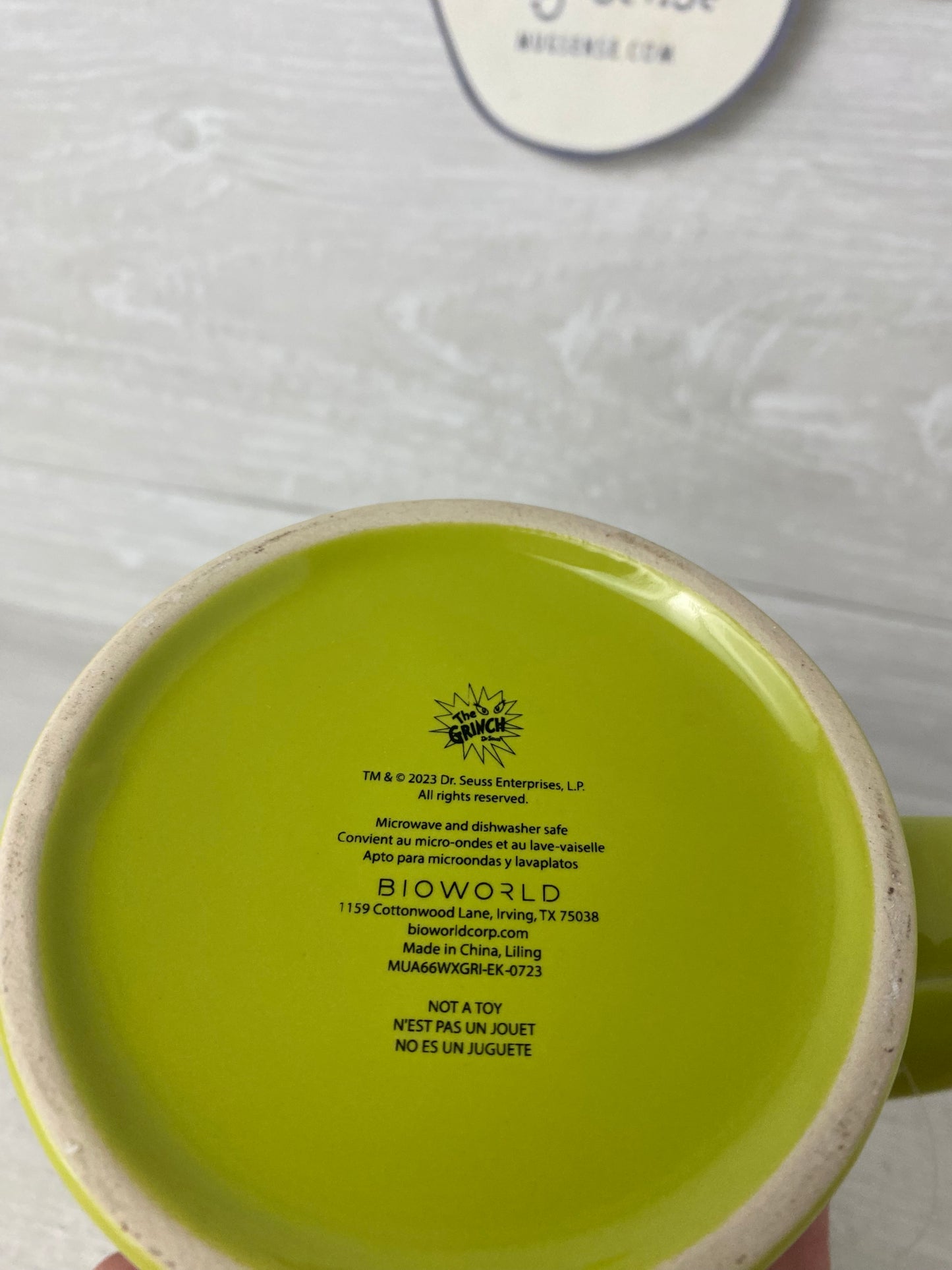 Dr. Suess's Grinch Mug – Mug Sense