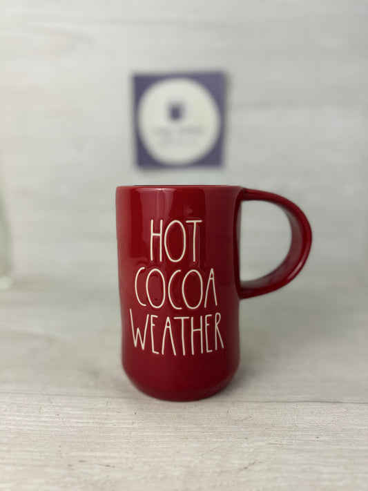 Rae Dunn Hot Cocoa Weather Mug