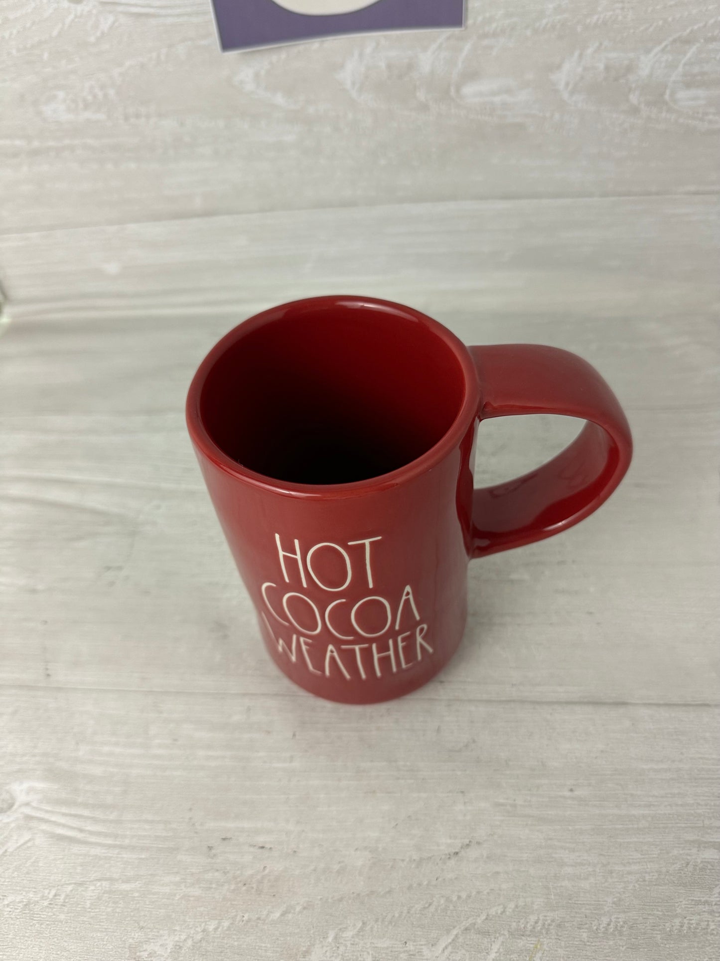 Rae Dunn Hot Cocoa Weather Mug