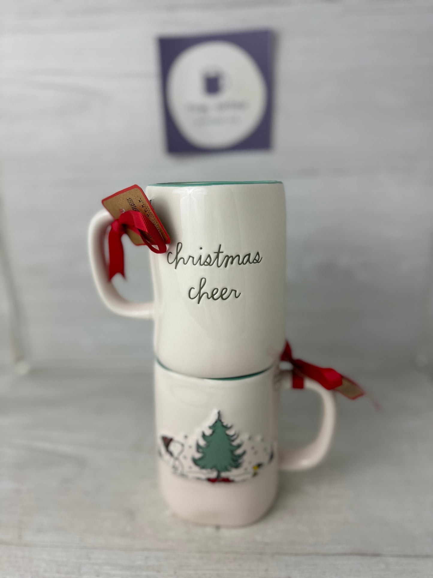 Rae Dunn Snoopy Christmas Cheer Mug