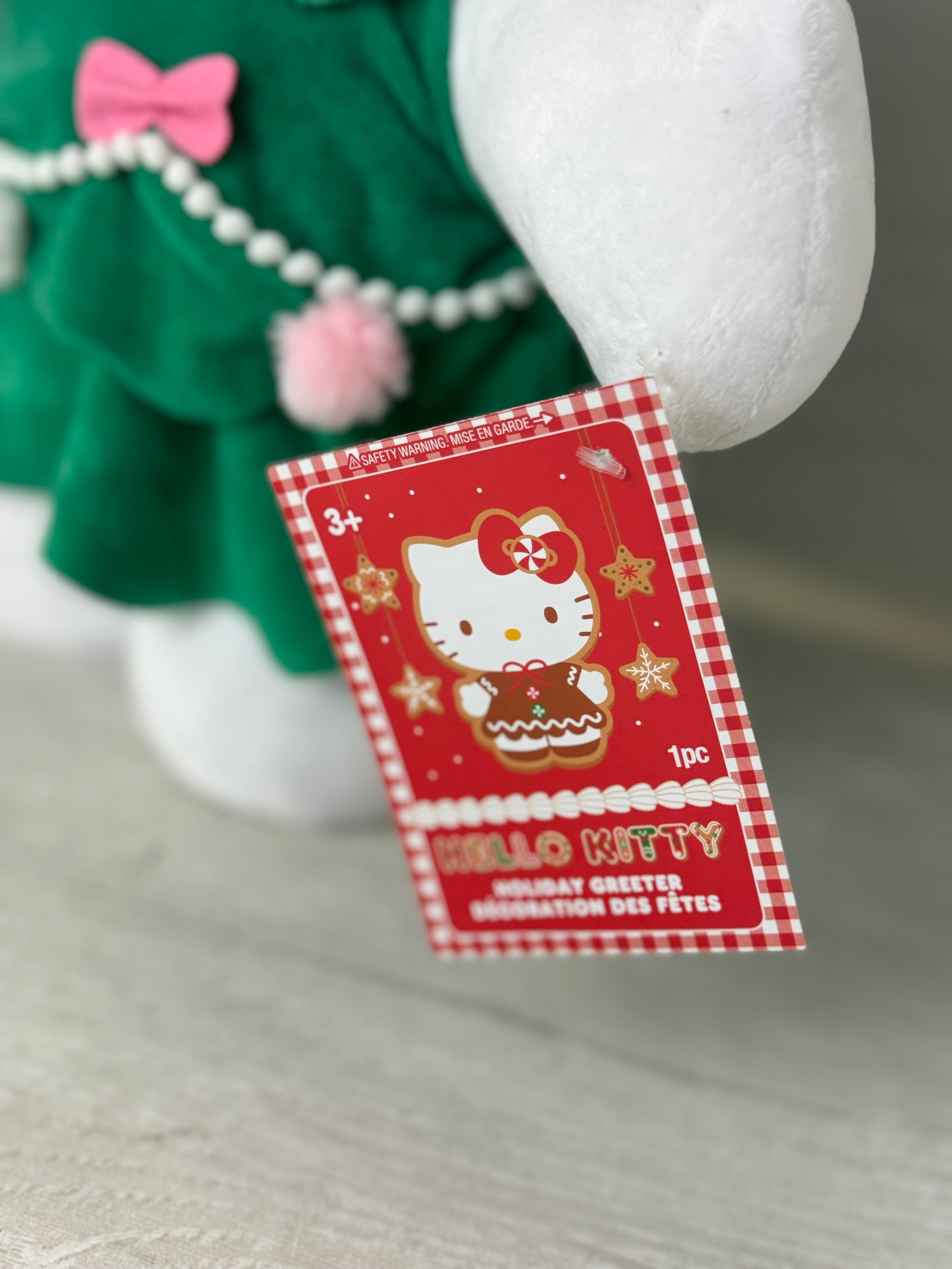 HELLO KITTY 20” selling Christmas Tree Greeter