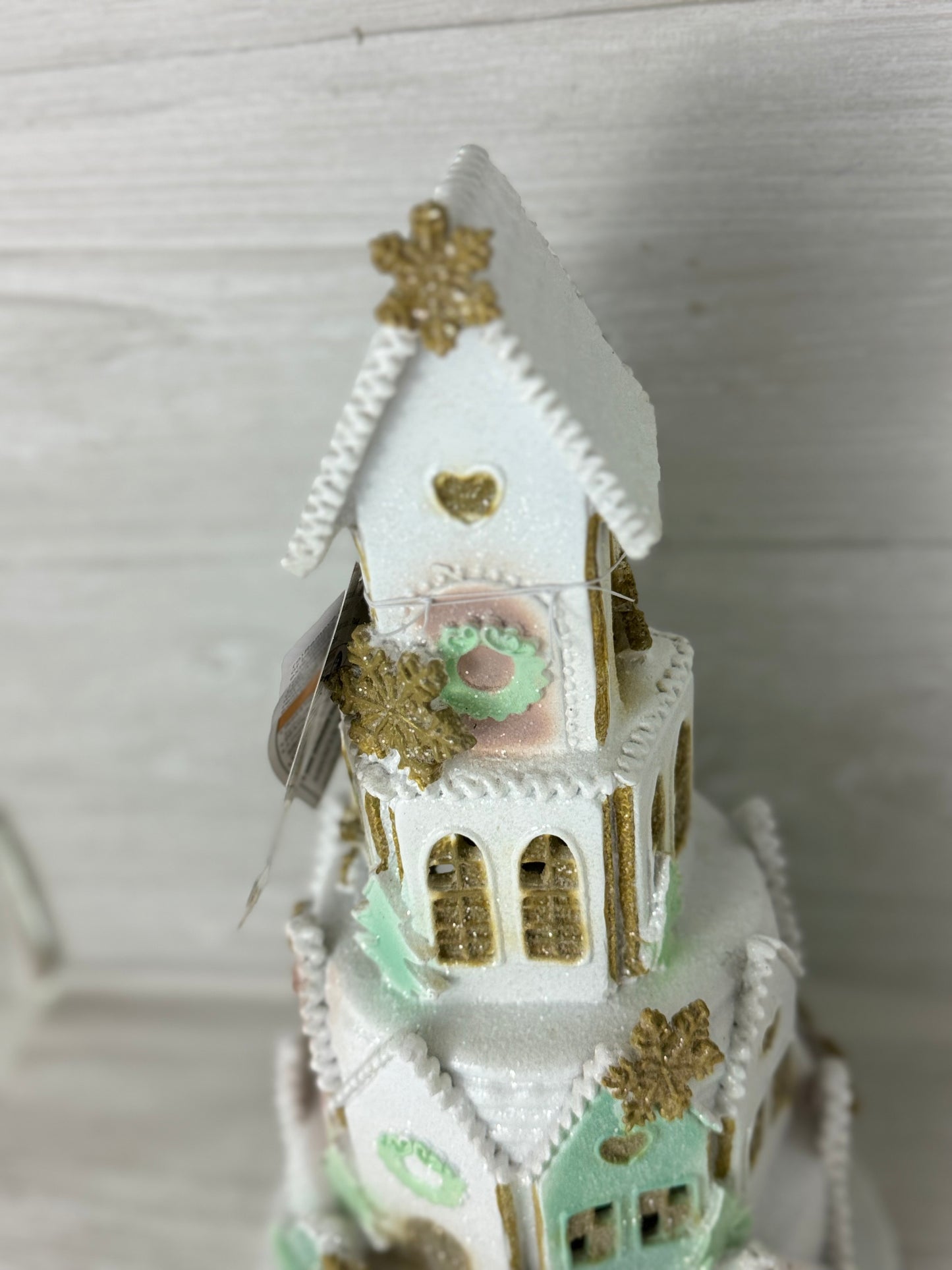 Pastel Gingerbread House 3 Tied Tower