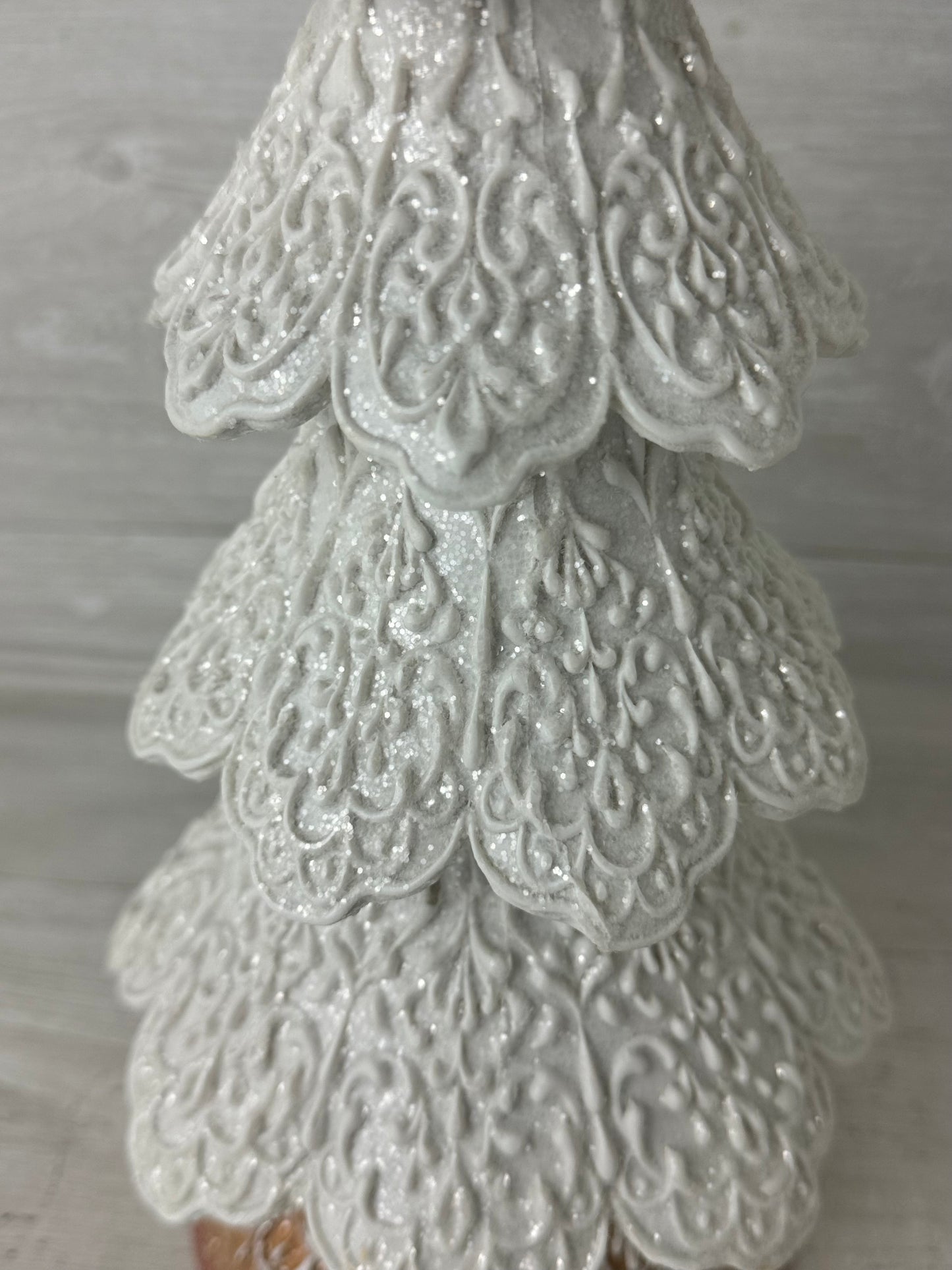 Whimsical Frosted Gingerbread 18" Tree