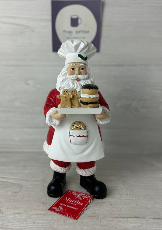 Martha Stewart Santa with Bake Goods Figurine