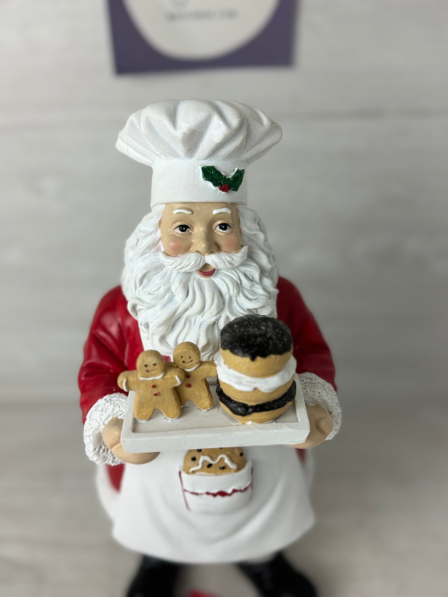 Martha Stewart Santa with Bake Goods Figurine