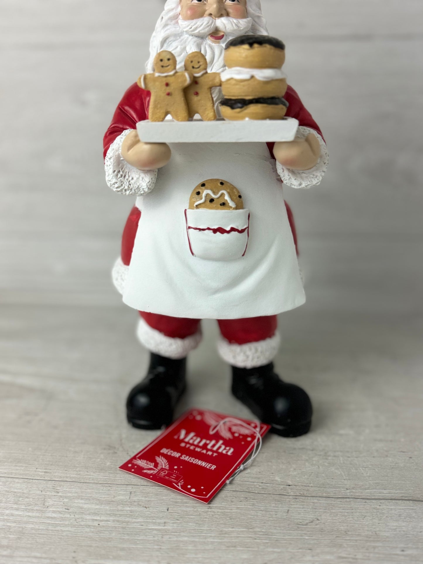 Martha Stewart Santa with Bake Goods Figurine