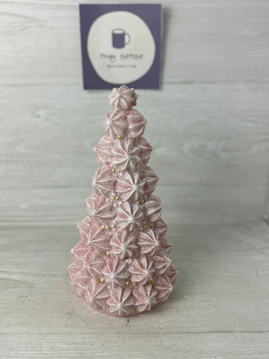 Pink Meringue Christmas Tree