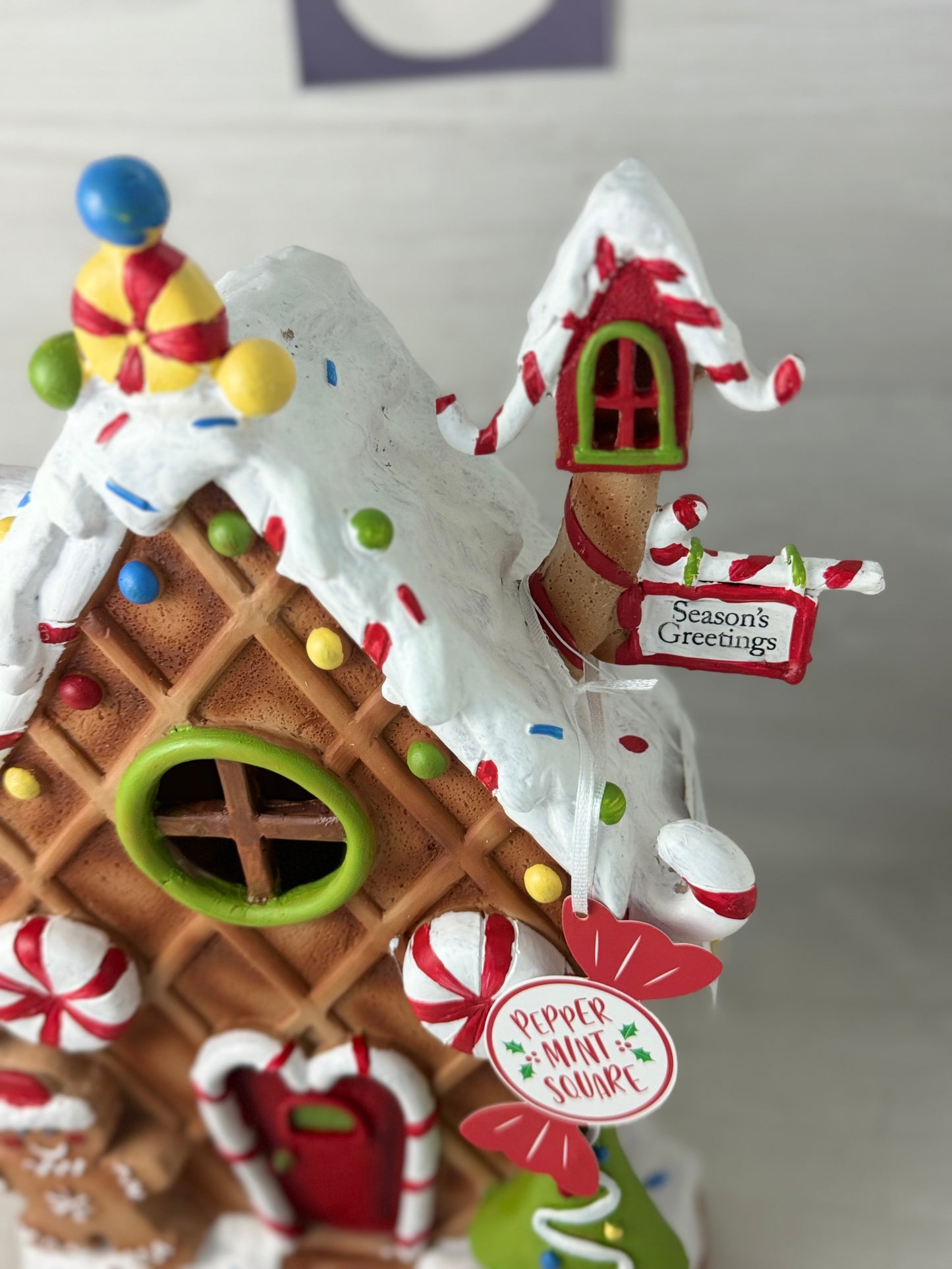 Whimsical Light up Christmas Whoville Waffle House