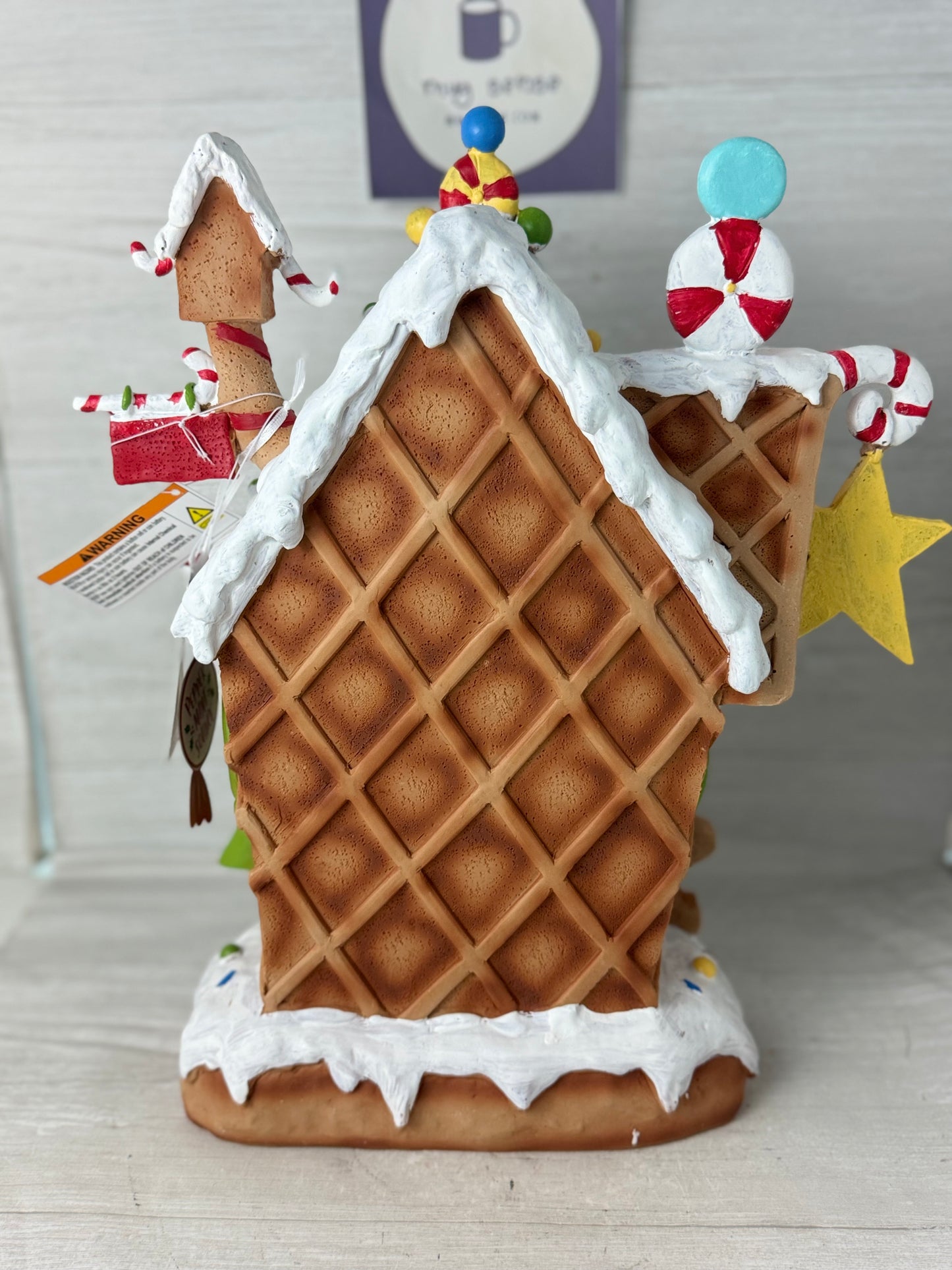 Whimsical Light up Christmas Whoville Waffle House