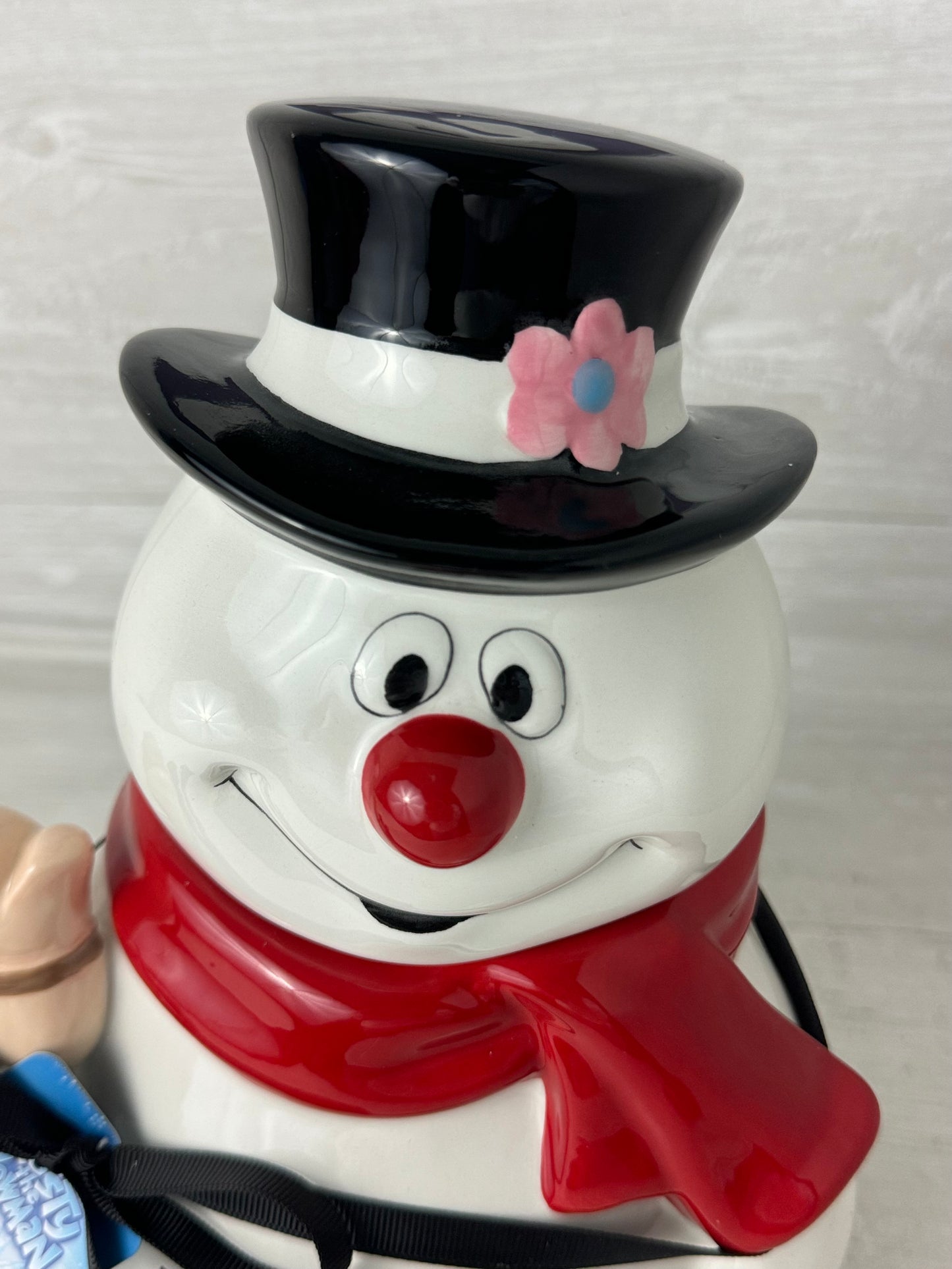 Rae Dunn Frosty The Snowman Cookie Jar