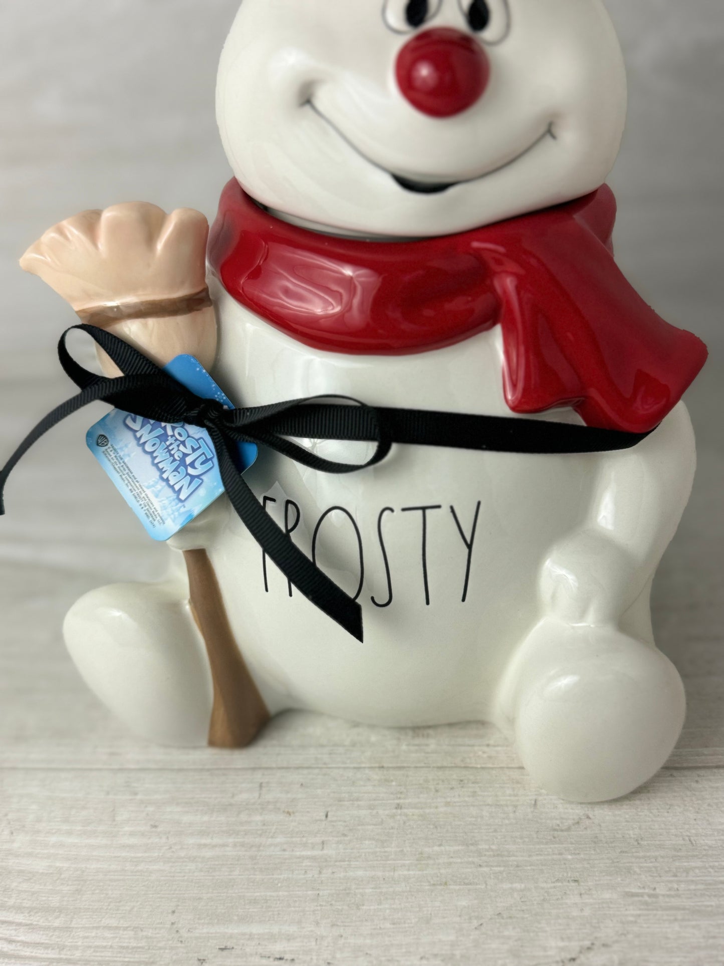 Rae Dunn Frosty The Snowman Cookie Jar