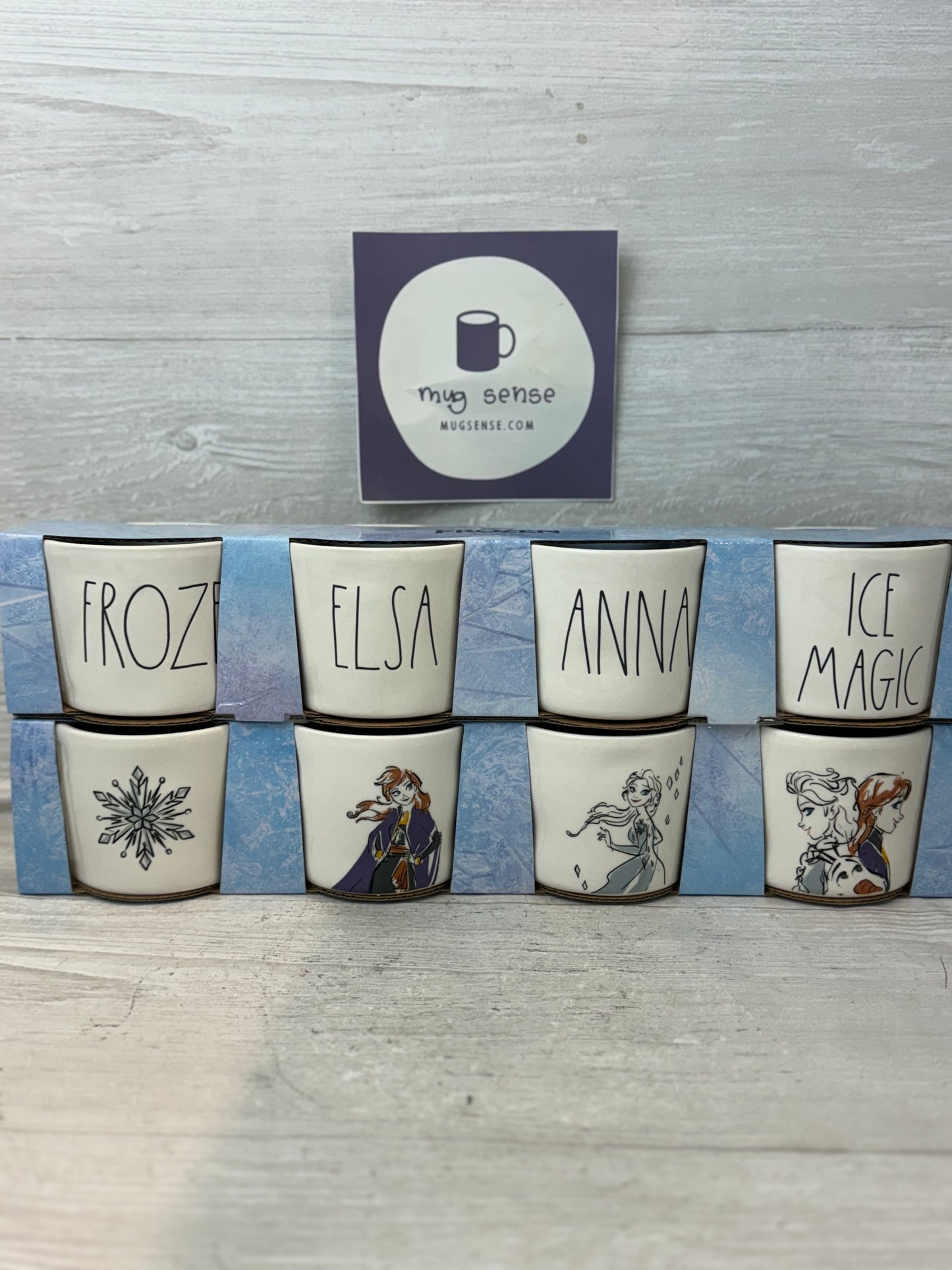 Rae Dunn Disney's Frozen Set Of 4 Ramekins