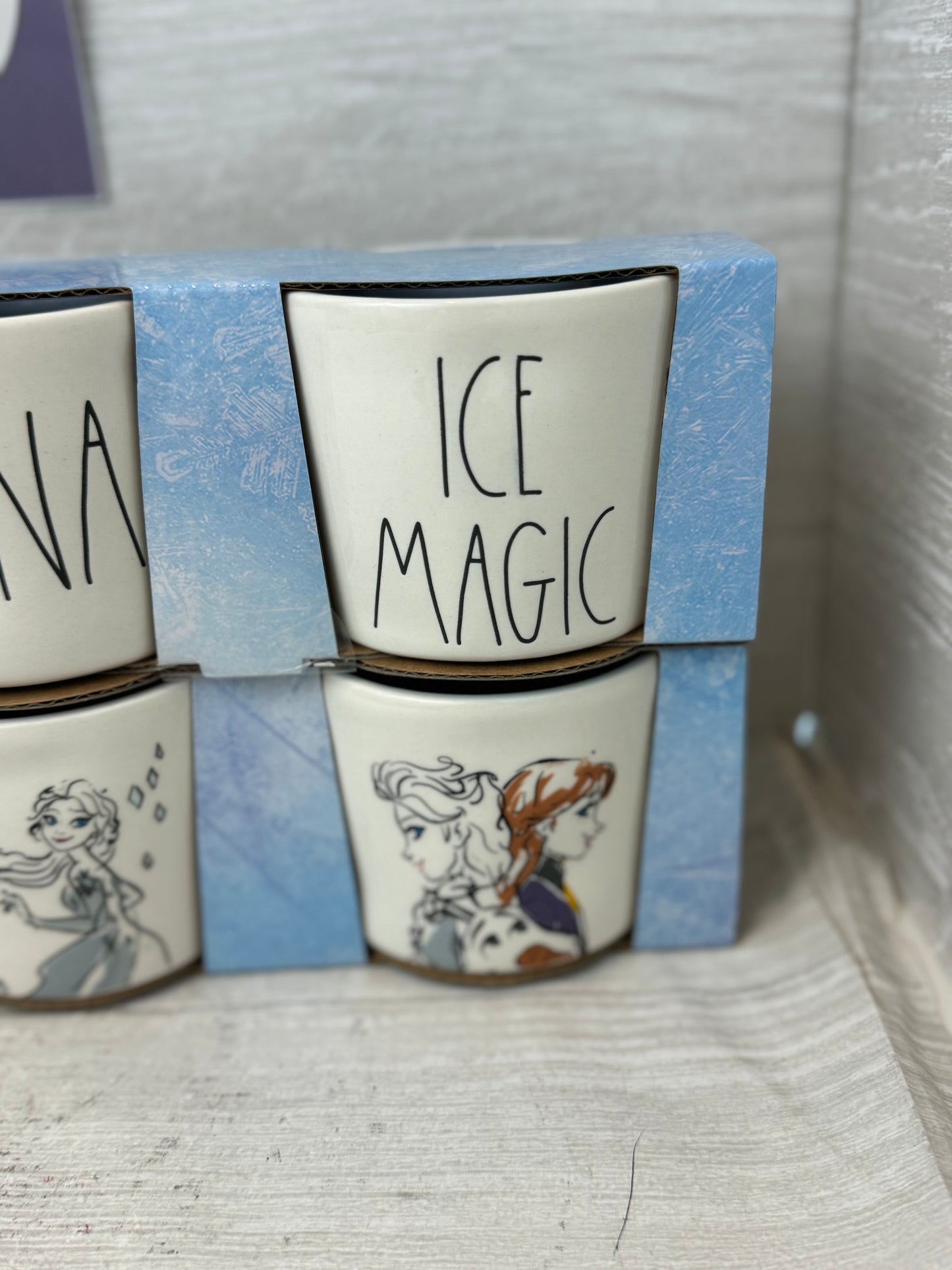 Rae Dunn Disney's Frozen Set Of 4 Ramekins