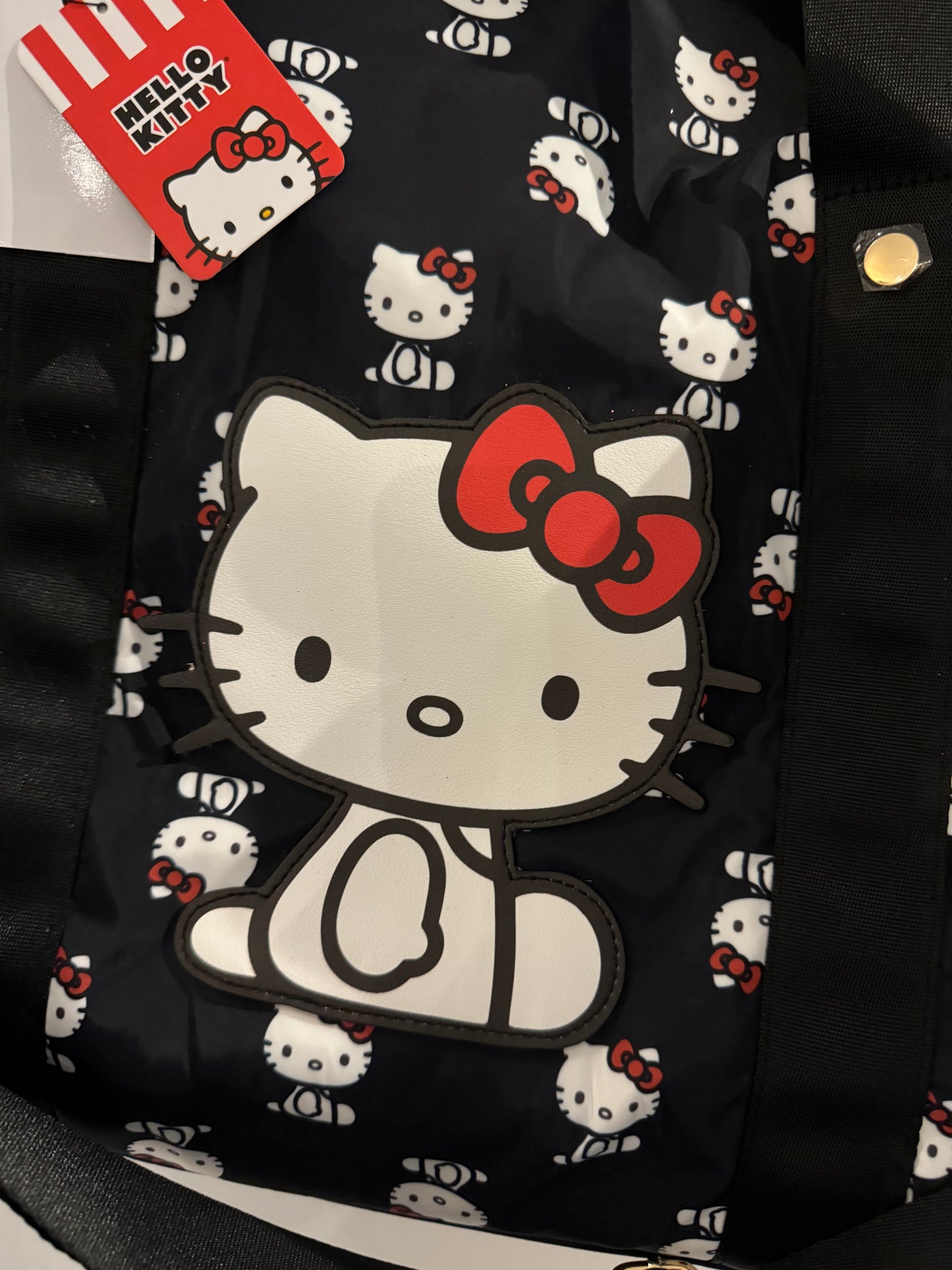 Hello Kitty Weekender Bag - Black