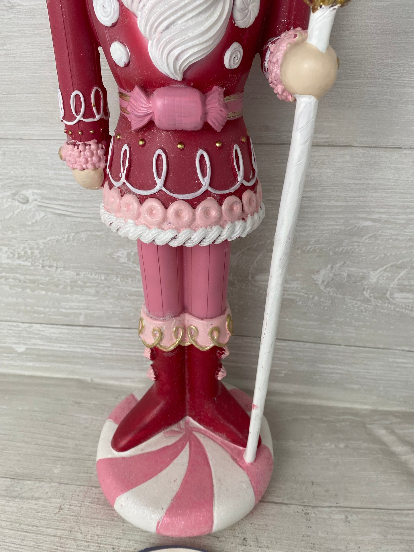 Pink Cupcake Nutcracker 22 Inch