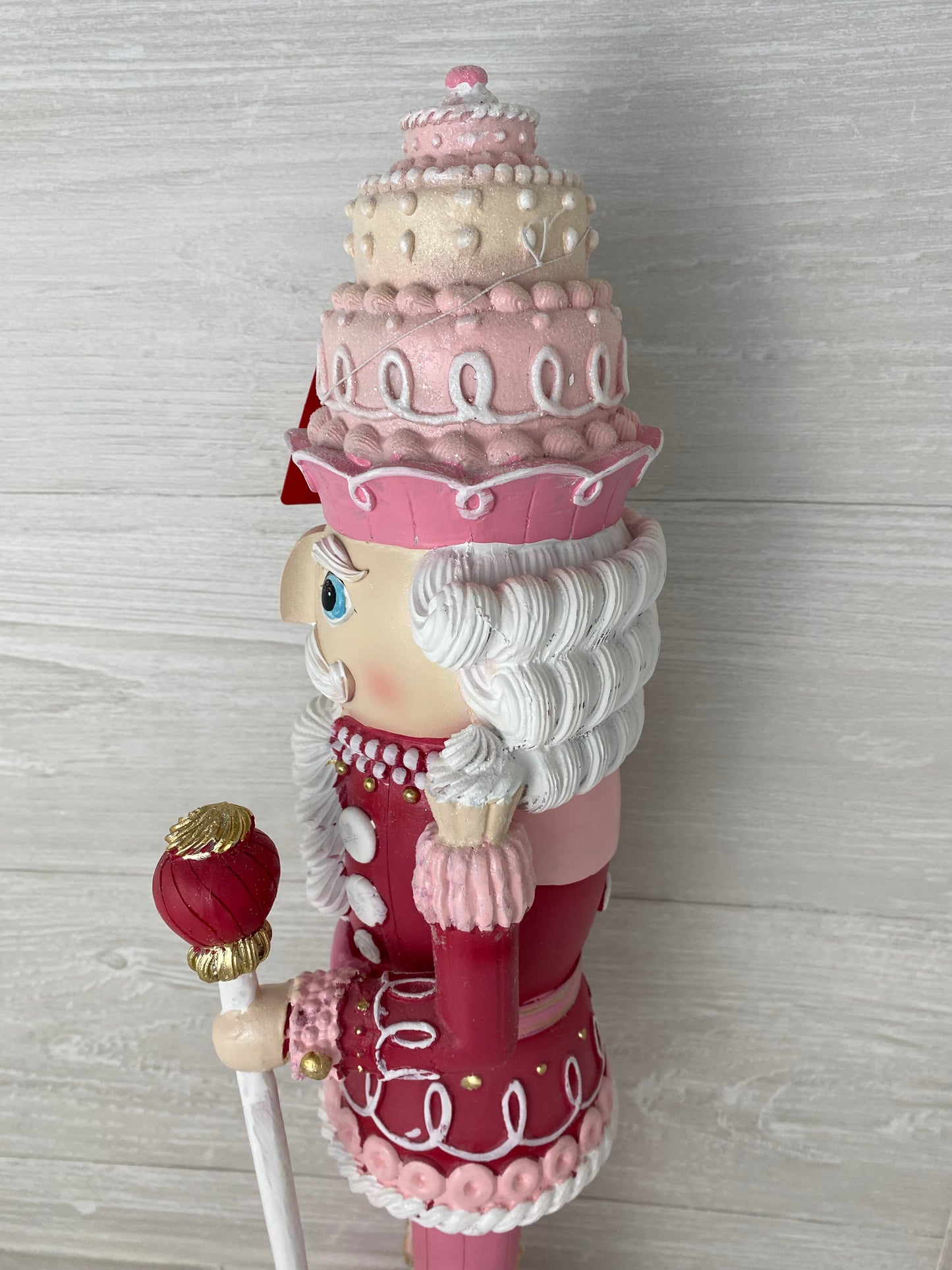 Pink Cupcake Nutcracker 22 Inch