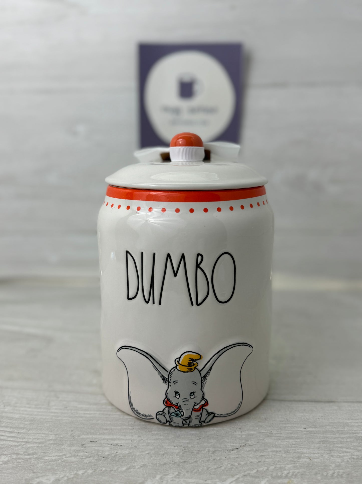 Rae Dunn Disney's Dumbo Canister