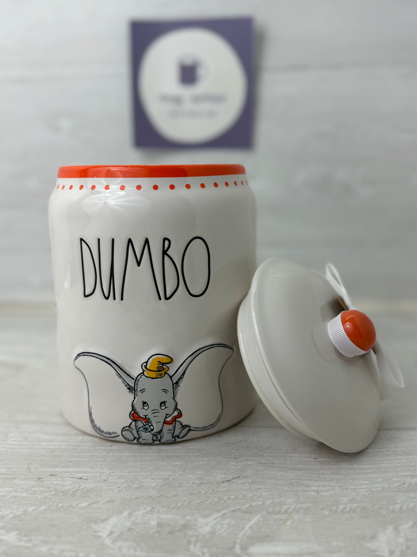 Rae Dunn Disney's Dumbo Canister