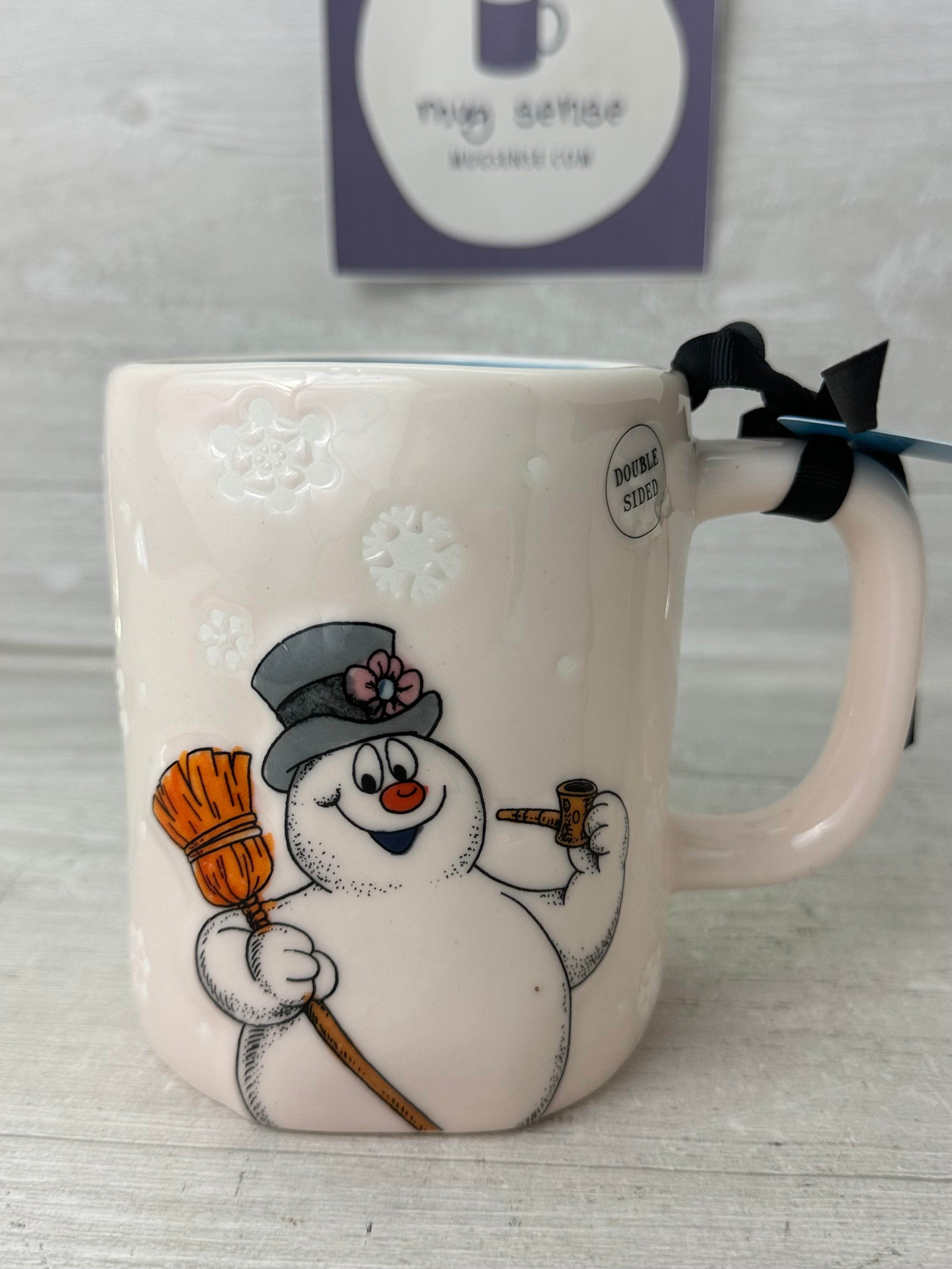 Rae newest Dunn M stamp Believe snowman mug and bundle