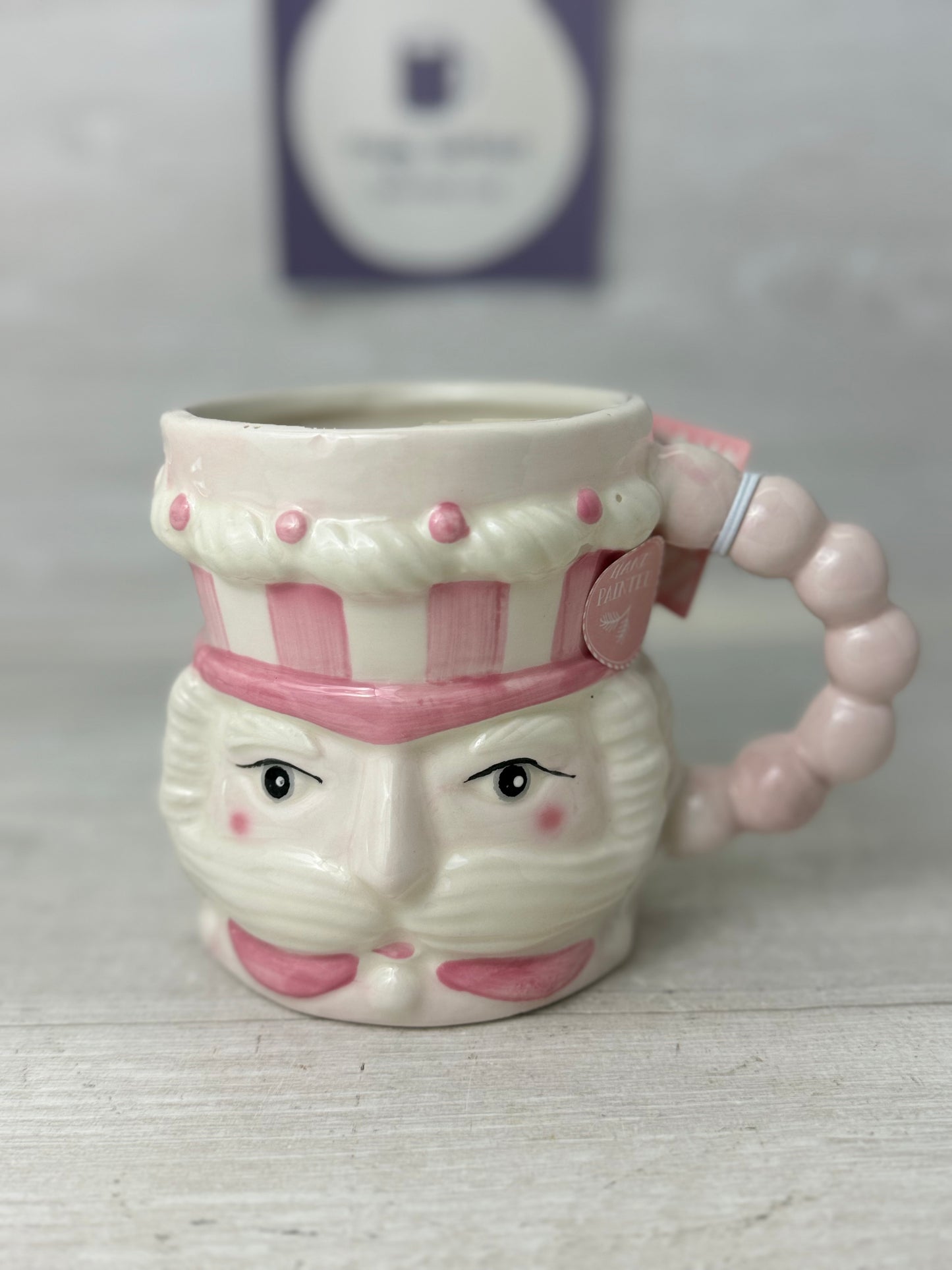 Peppermint & Pine Pink Nutcracker Mug