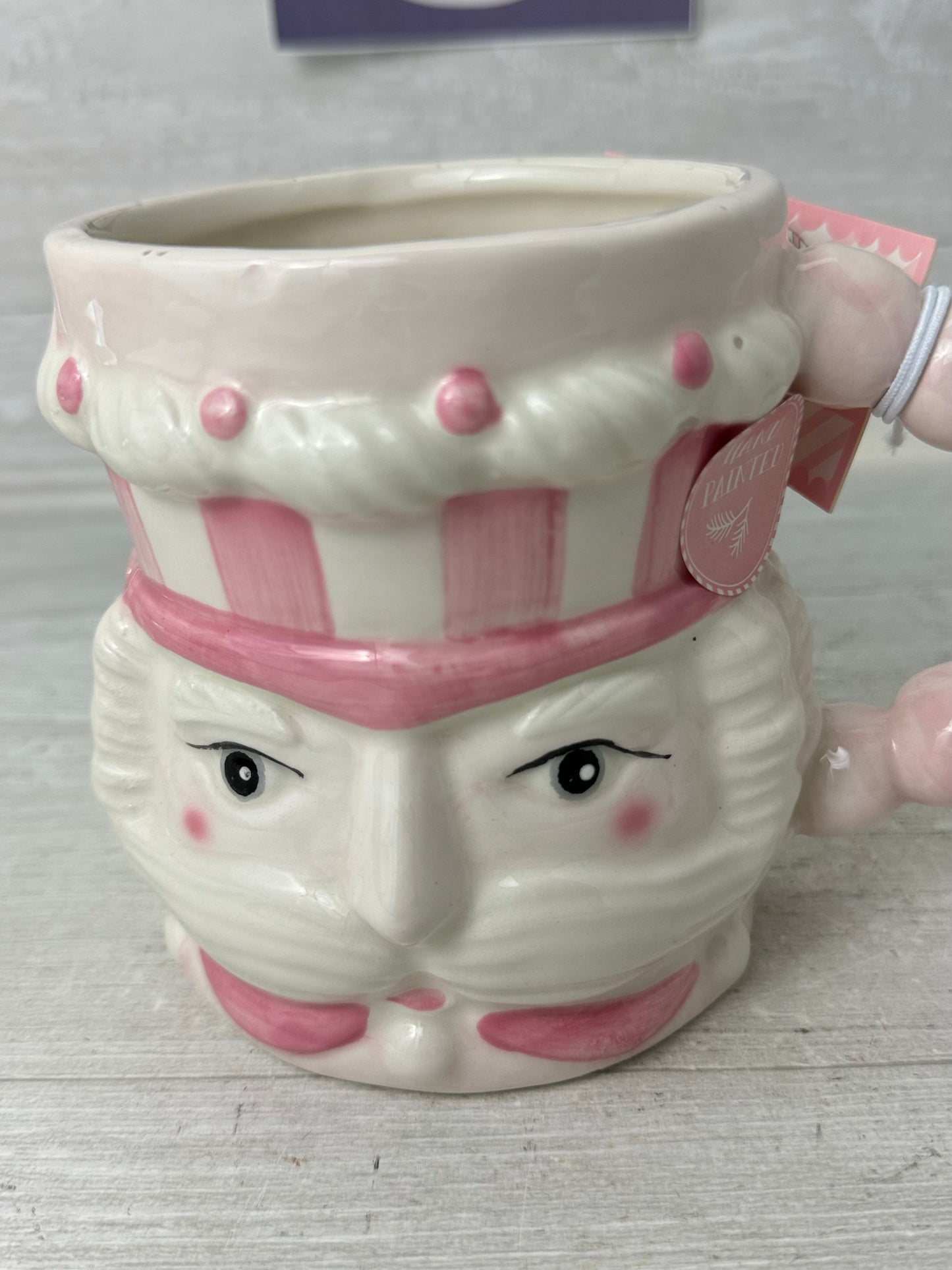 Peppermint & Pine Pink Nutcracker Mug