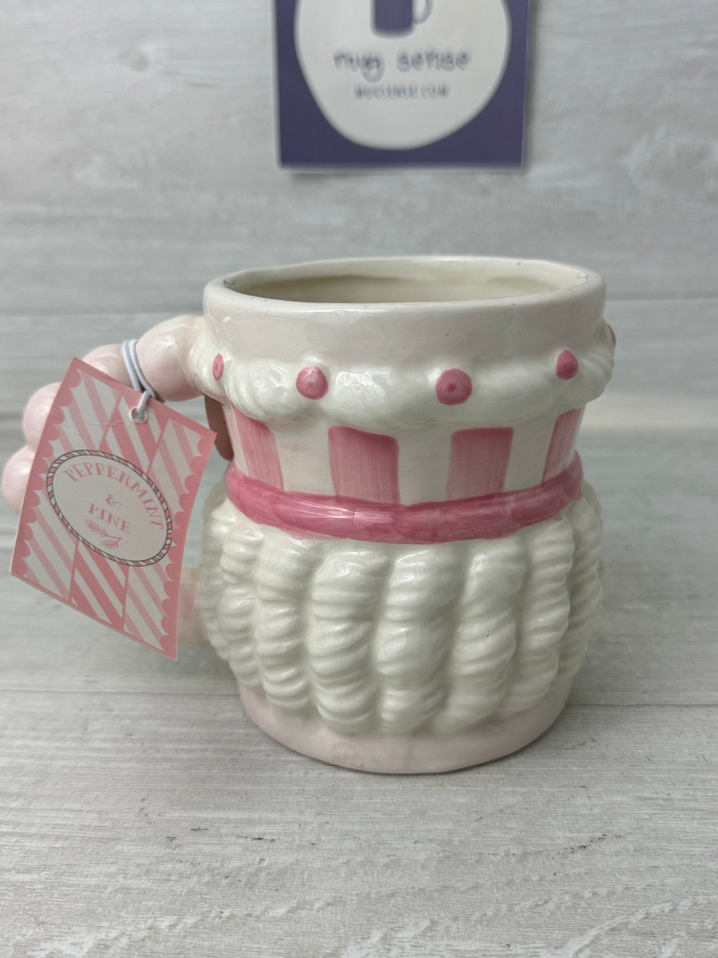 Peppermint & Pine Pink Nutcracker Mug