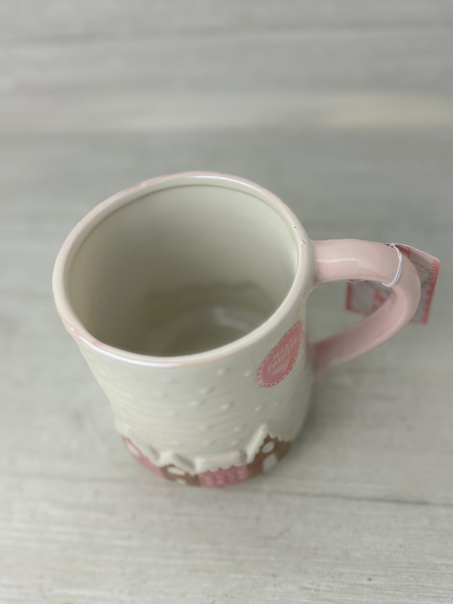 Peppermint & Pine Gingerbread Houses Mug