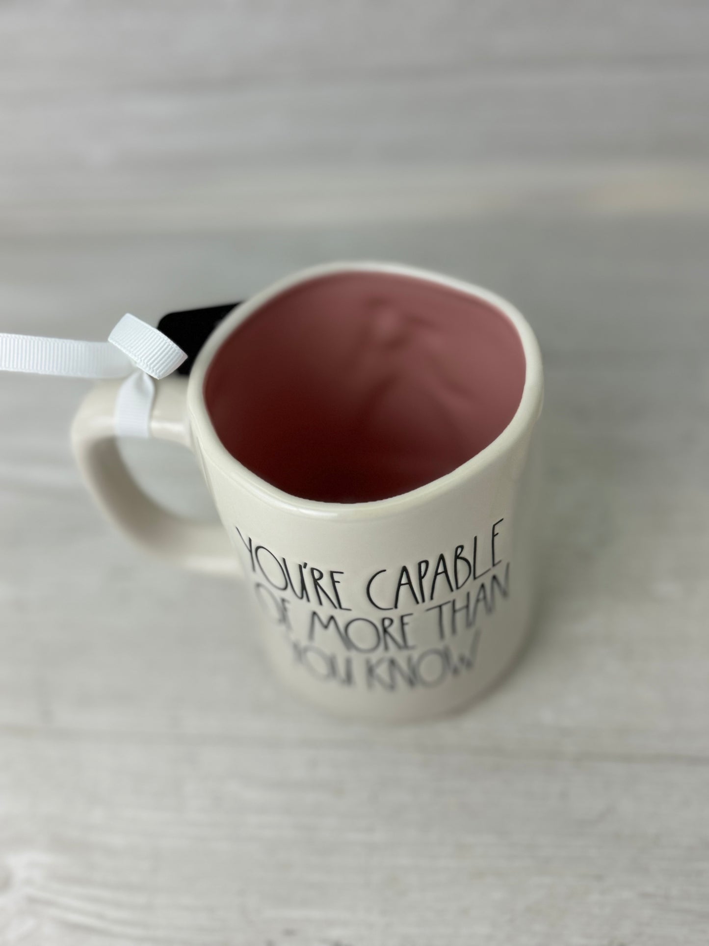 Rae Dunn Glinda "You're Capable Of More Than You Know" Mug