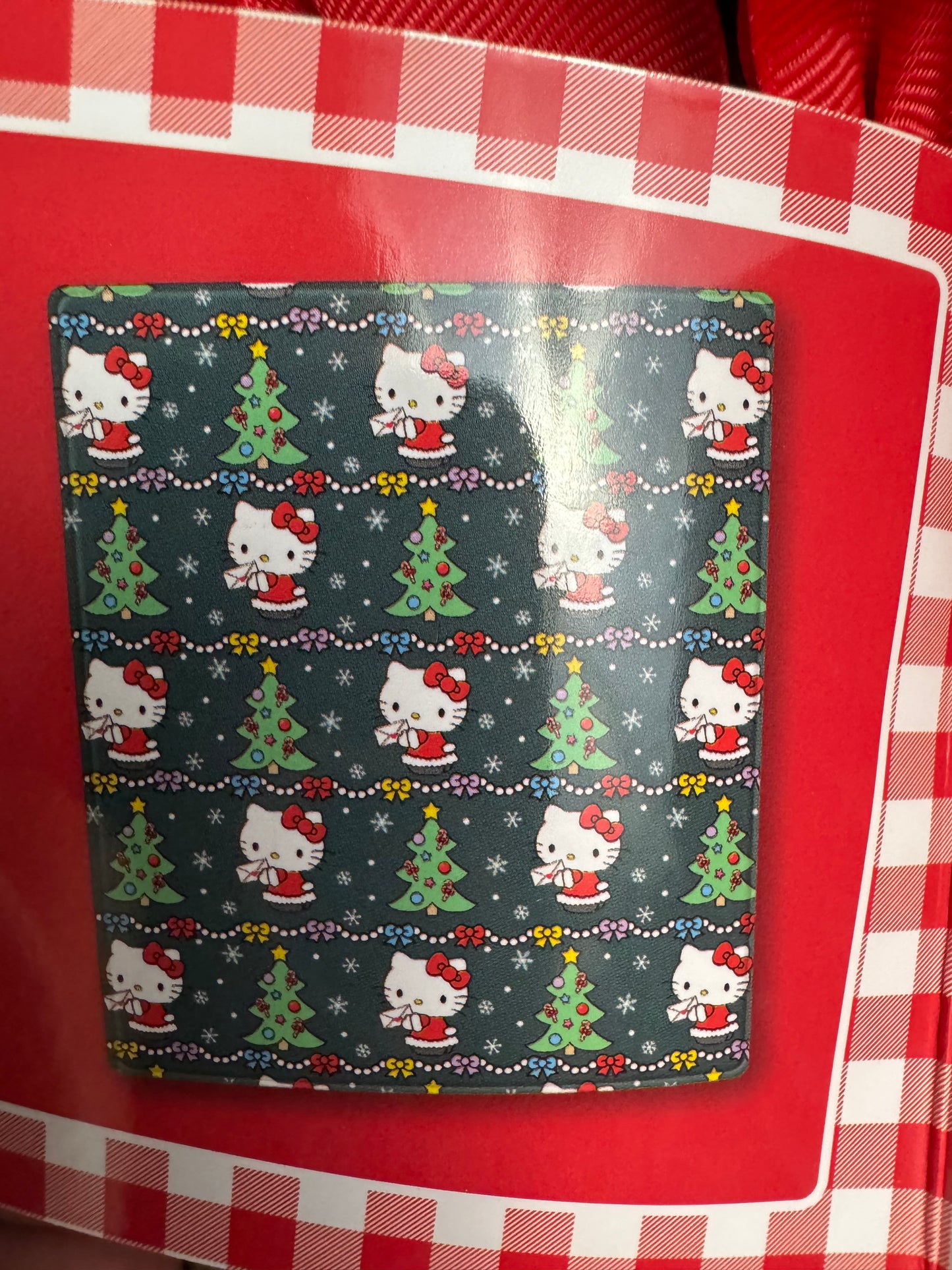 Hello Kitty Christmas Green Letters to Santa Throw Blanket